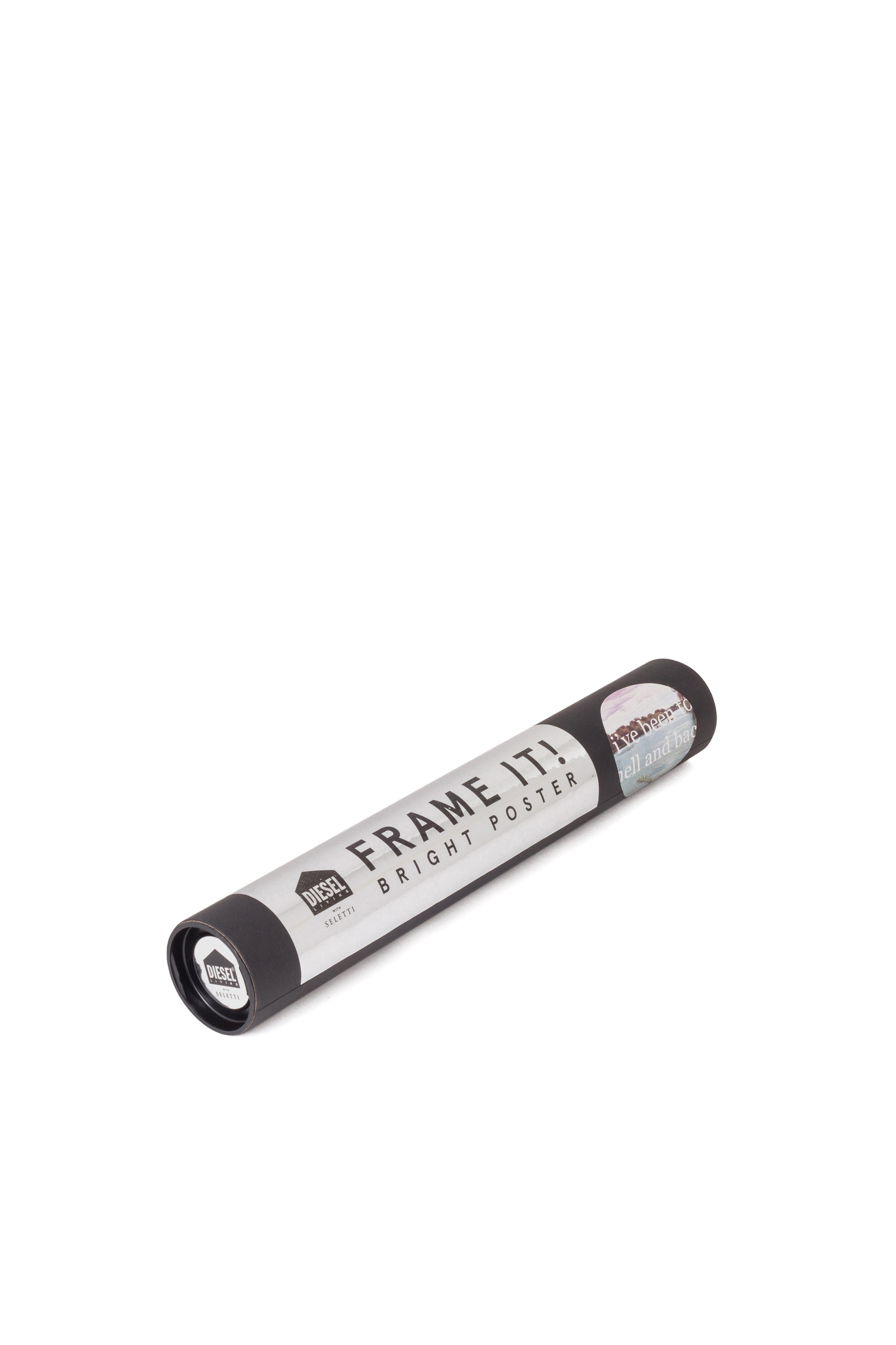 Diesel - 11022 FRAME IT!, Poster "I've been to hell and back" Unisex in Plateado - 3