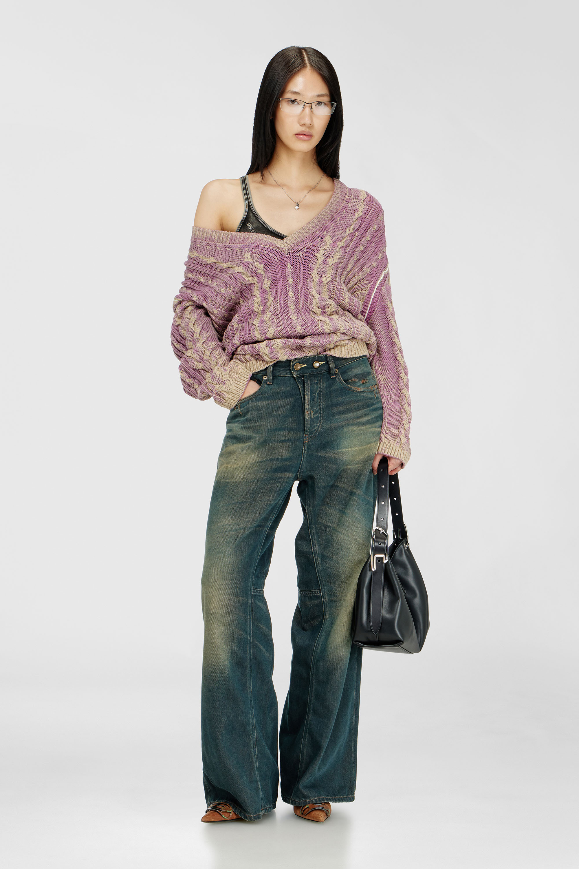 Diesel - Relaxed Jeans 1996 D-Sire 09P85 Mujer, Azul Oscuro - 1