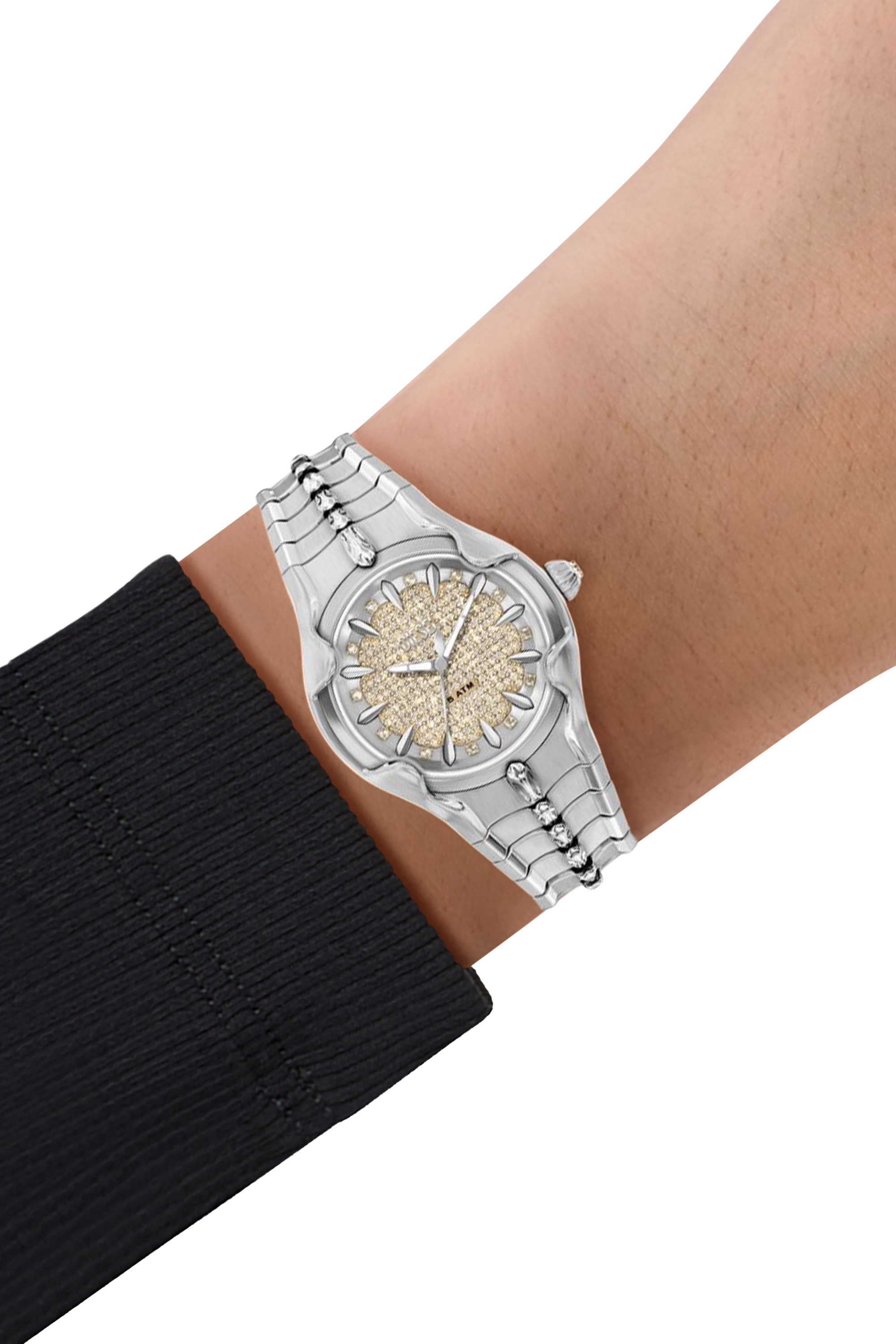 Diesel - DZ5631 WATCH, Reloj Vert de acero inoxidable Hombre in Plateado - 8