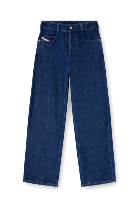 Diesel - Relaxed Jeans 1997 D-Enim 0DBDX Unisex, Azul Oscuro - 3