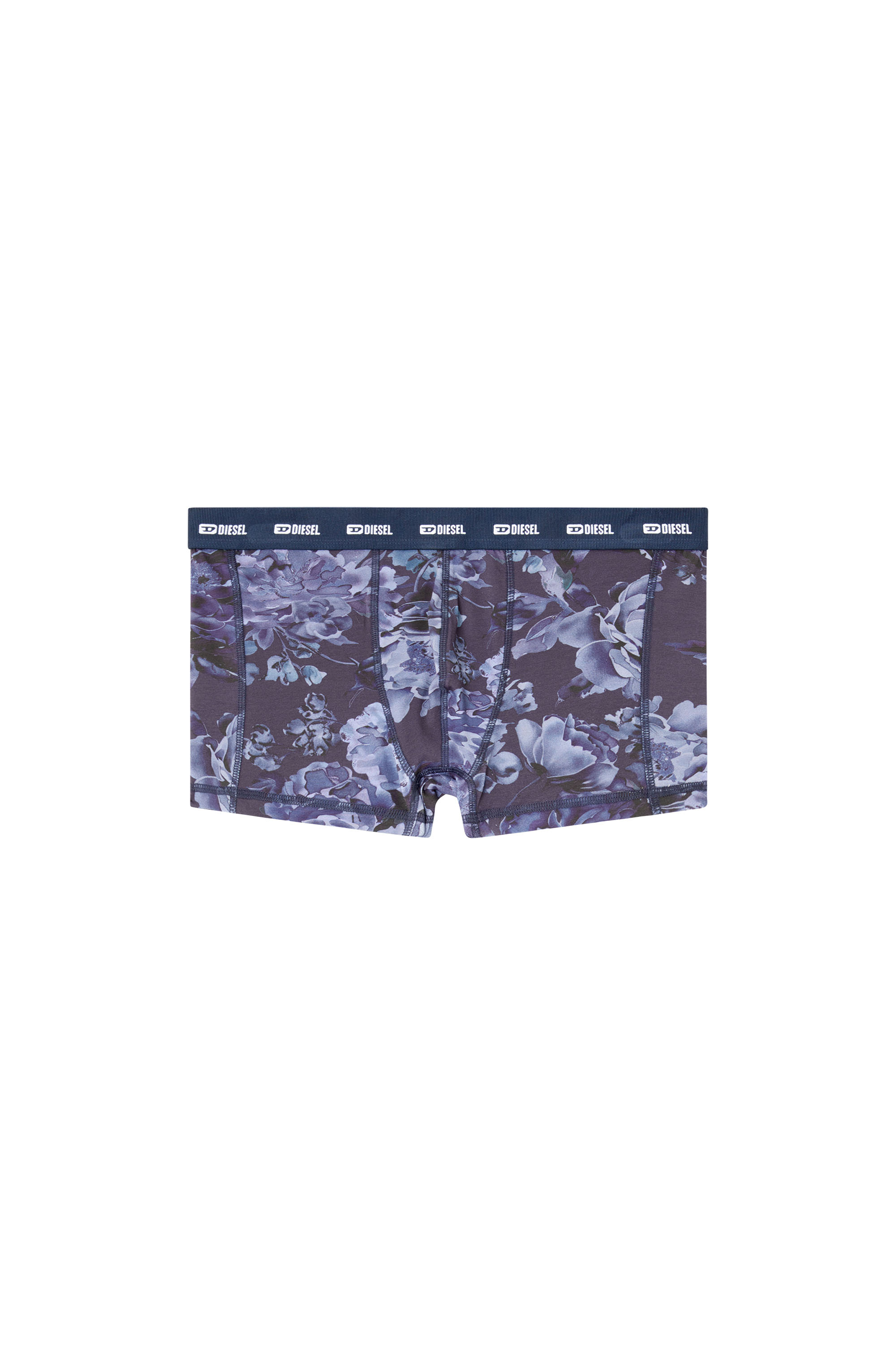 Diesel - DAMIEN-UTLT, Bóxers ajustados con estampado floral Hombre in Azul marino - 3