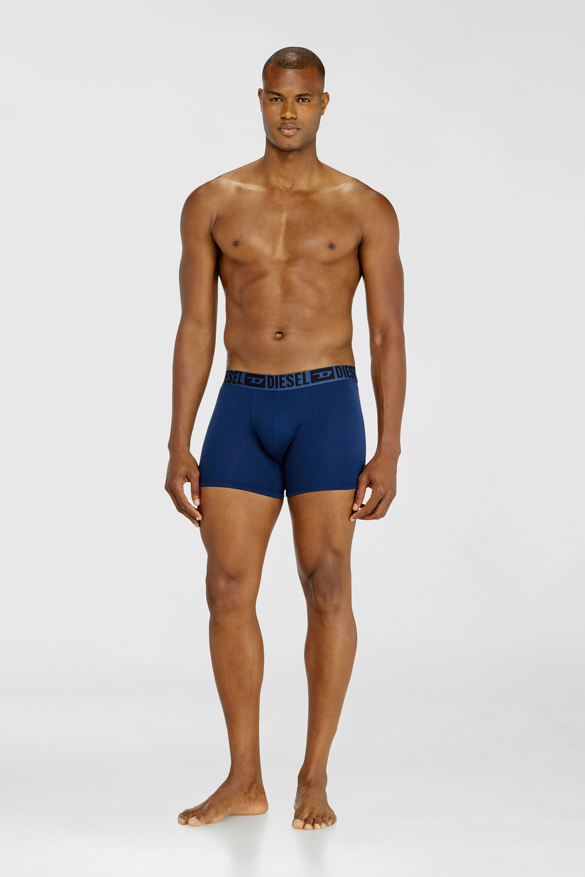 Diesel - SEBASTIAN-D-CORE-3PACK, Paquete de tres b&oacute;xers largos de algod&oacute;n stretch Hombre in Multicolor - 2