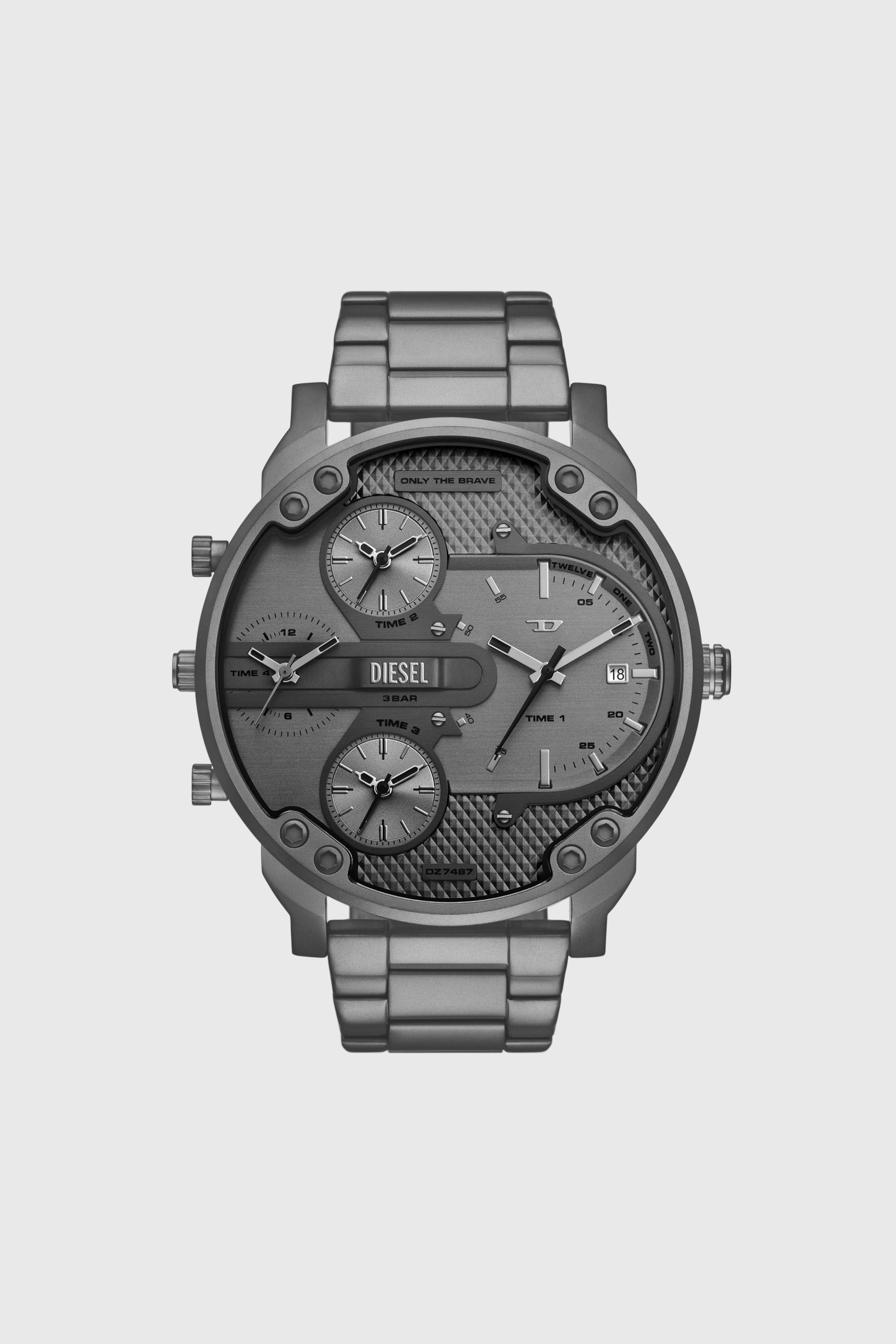 Diesel - DZ7487, Reloj multi movimiento Mr. Daddy slim Hombre in Gris - 1