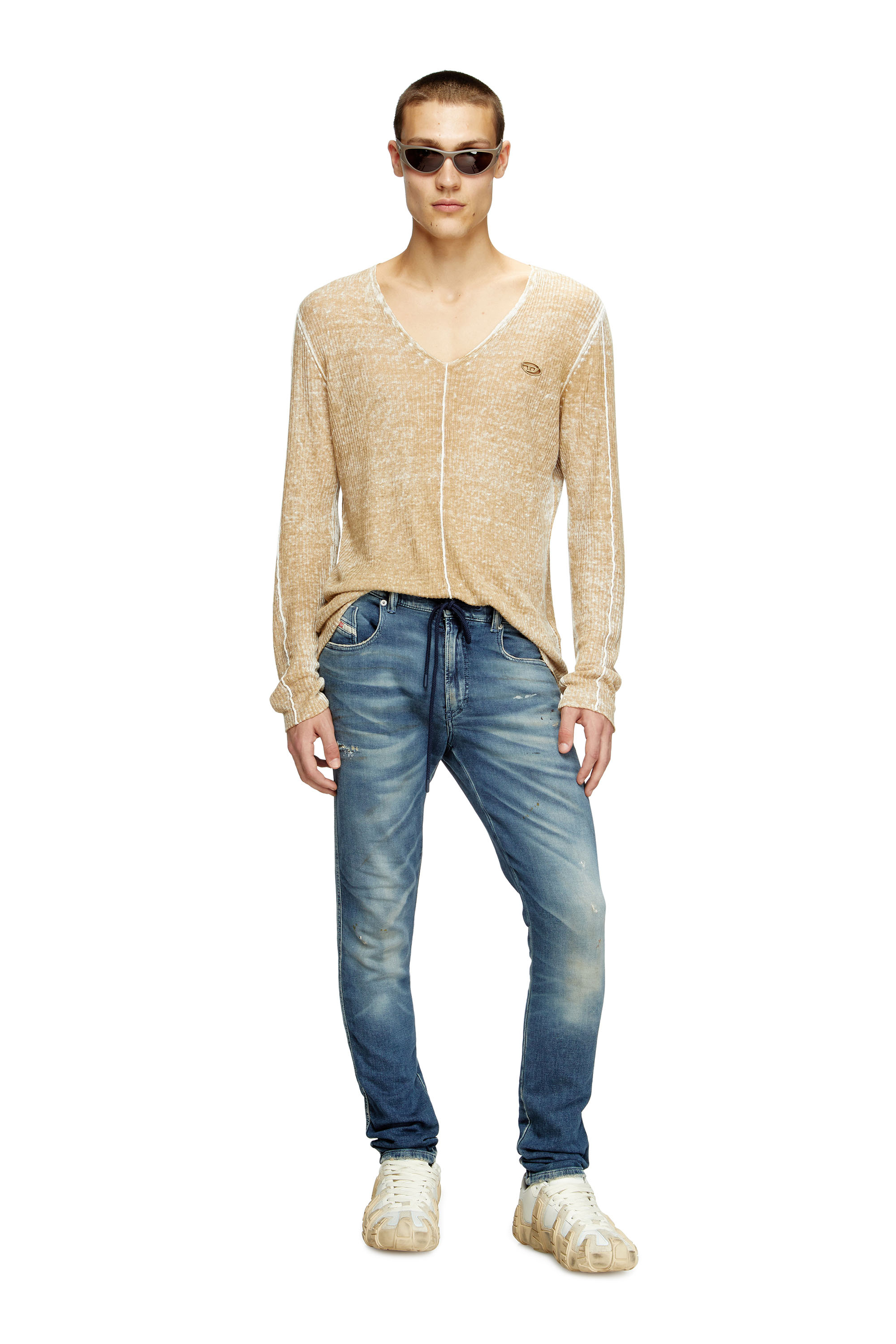 Diesel - Slim 2062 D-Strukt Joggjeans® 068RY Hombre, Azul Oscuro - 2