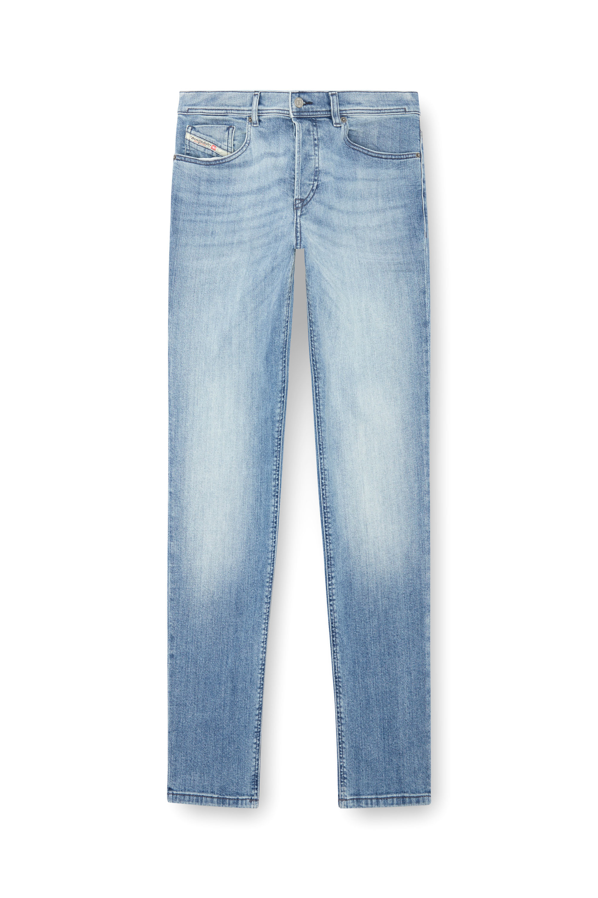 Diesel - Regular Jeans 2023 D-Finitive 0GRDI Hombre, Azul Claro - 2