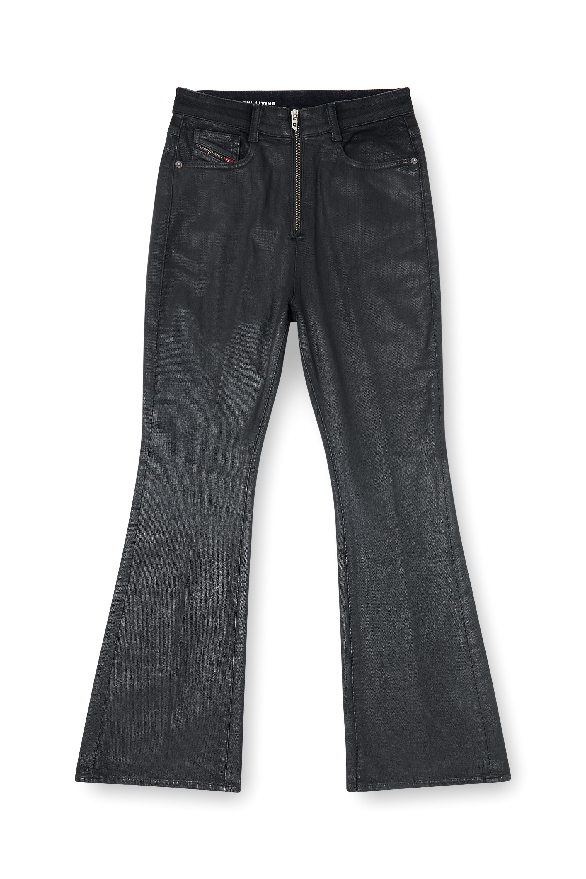 Diesel - Bootcut Jeans 1973 D-Partt 09P78 Mujer, Negro/Gris oscuro - 6