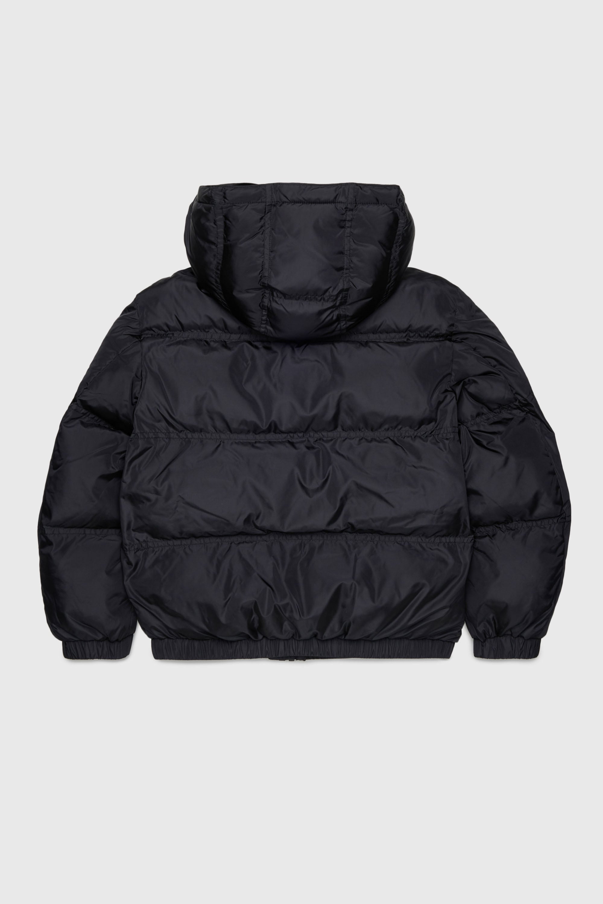 Diesel - JRIVON, Chaqueta acolchada con capucha y bolsillos oversize Unisex in Negro - 2