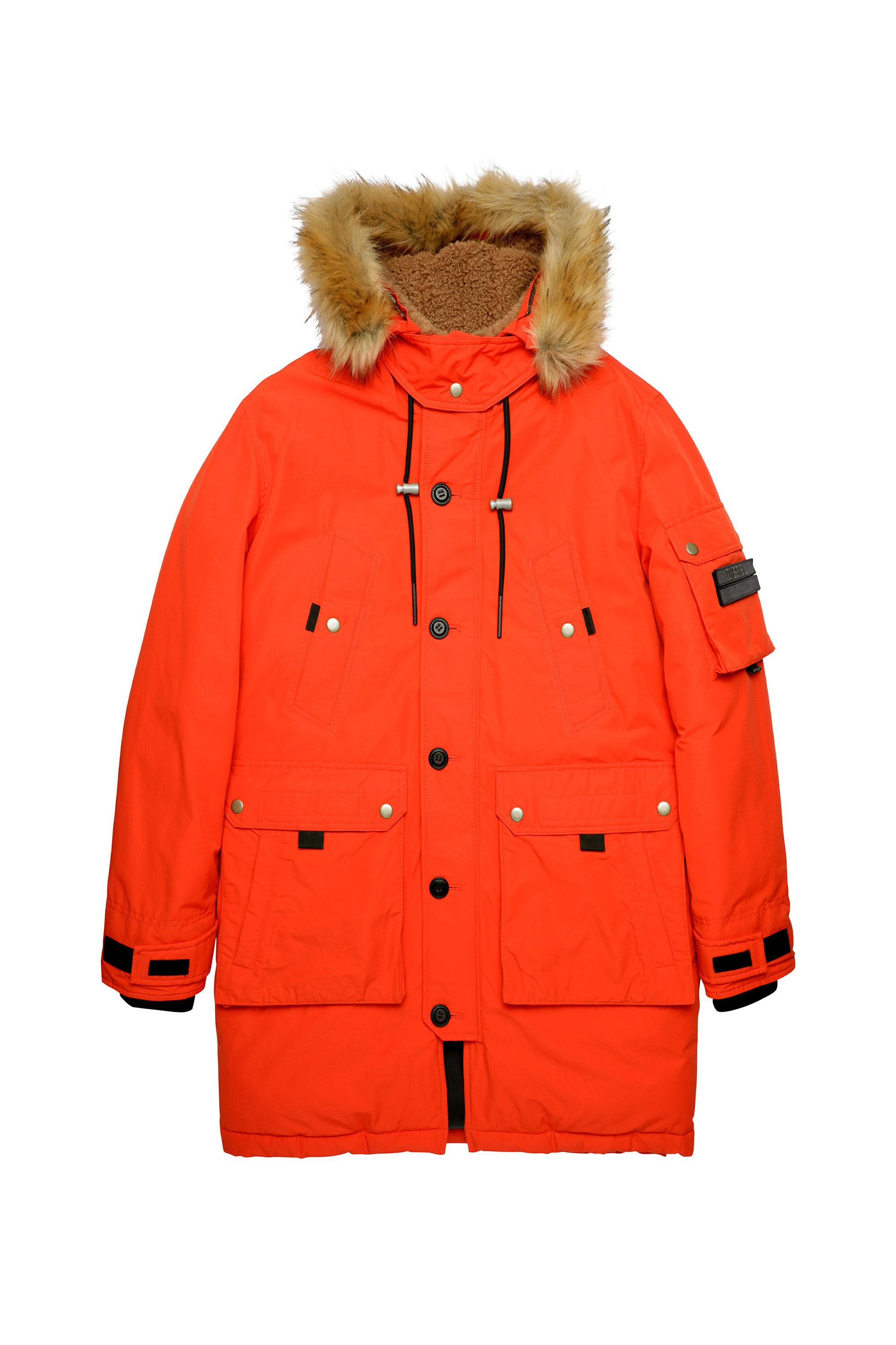W-COLBY-21, Naranja - Chaquetones de invierno