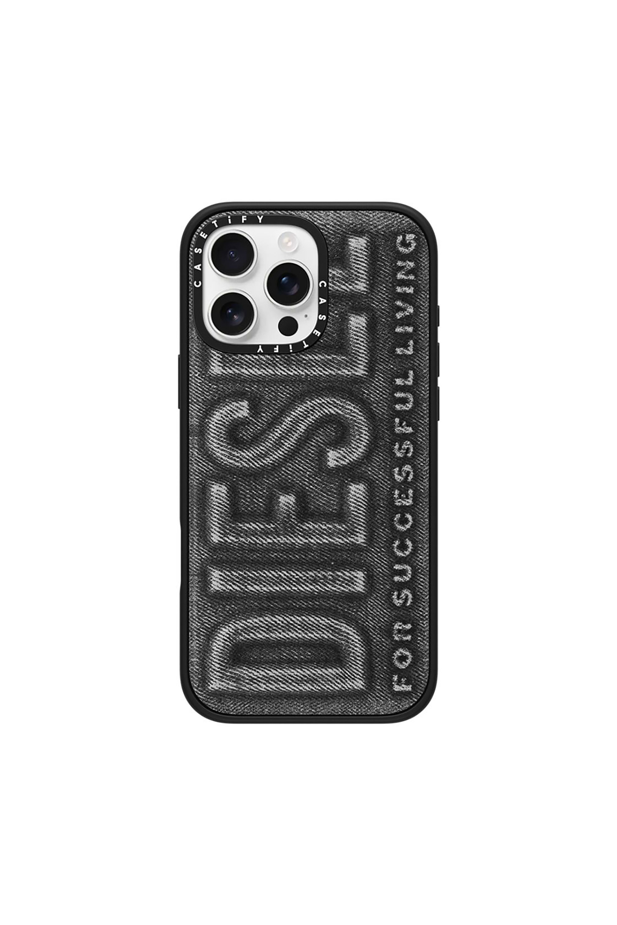 Diesel - 60560 MOULDED CASE, Funda Biscotto impact por iPhone 16 Pro Max Unisex in Negro - 1