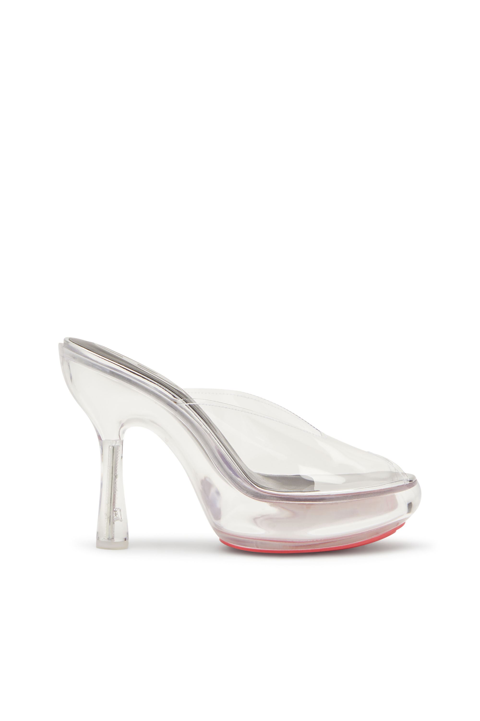 Diesel - D-LAKE PLATFORM SDL, D-Lake-Mules de plataforma en TPU y acetato Mujer in Blanco - 1