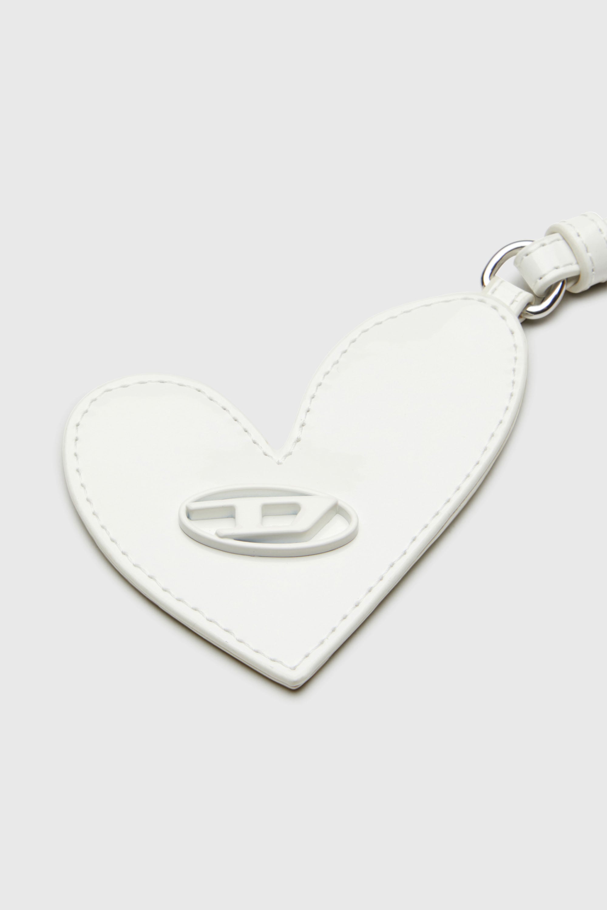 Diesel - PLAY MIRROR, Colgante en forma de espejo con acabado brillante Mujer in Blanco - 3
