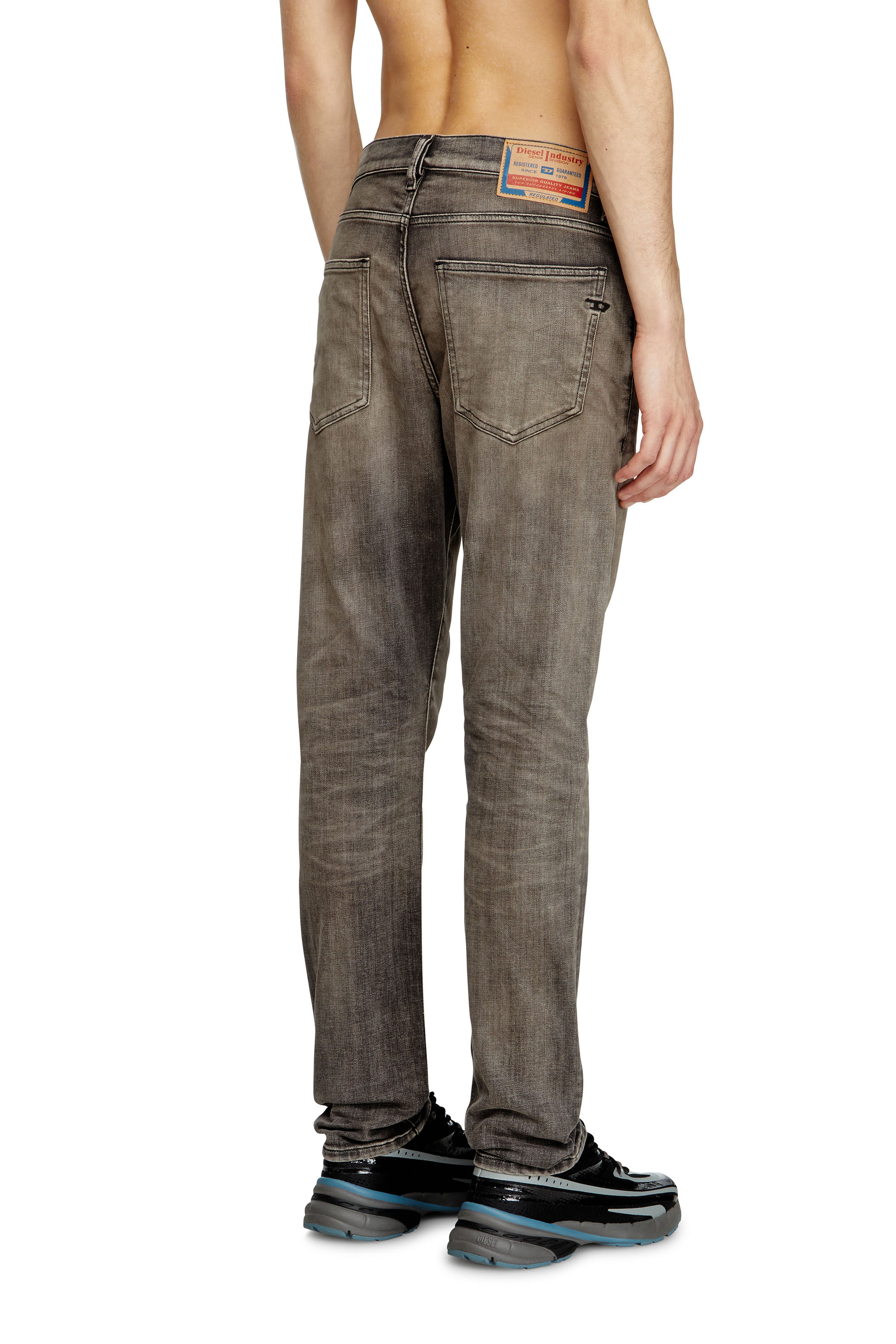 Diesel - Slim Jeans 2019 D-Strukt 09L39 Hombre, Gris Claro - 4