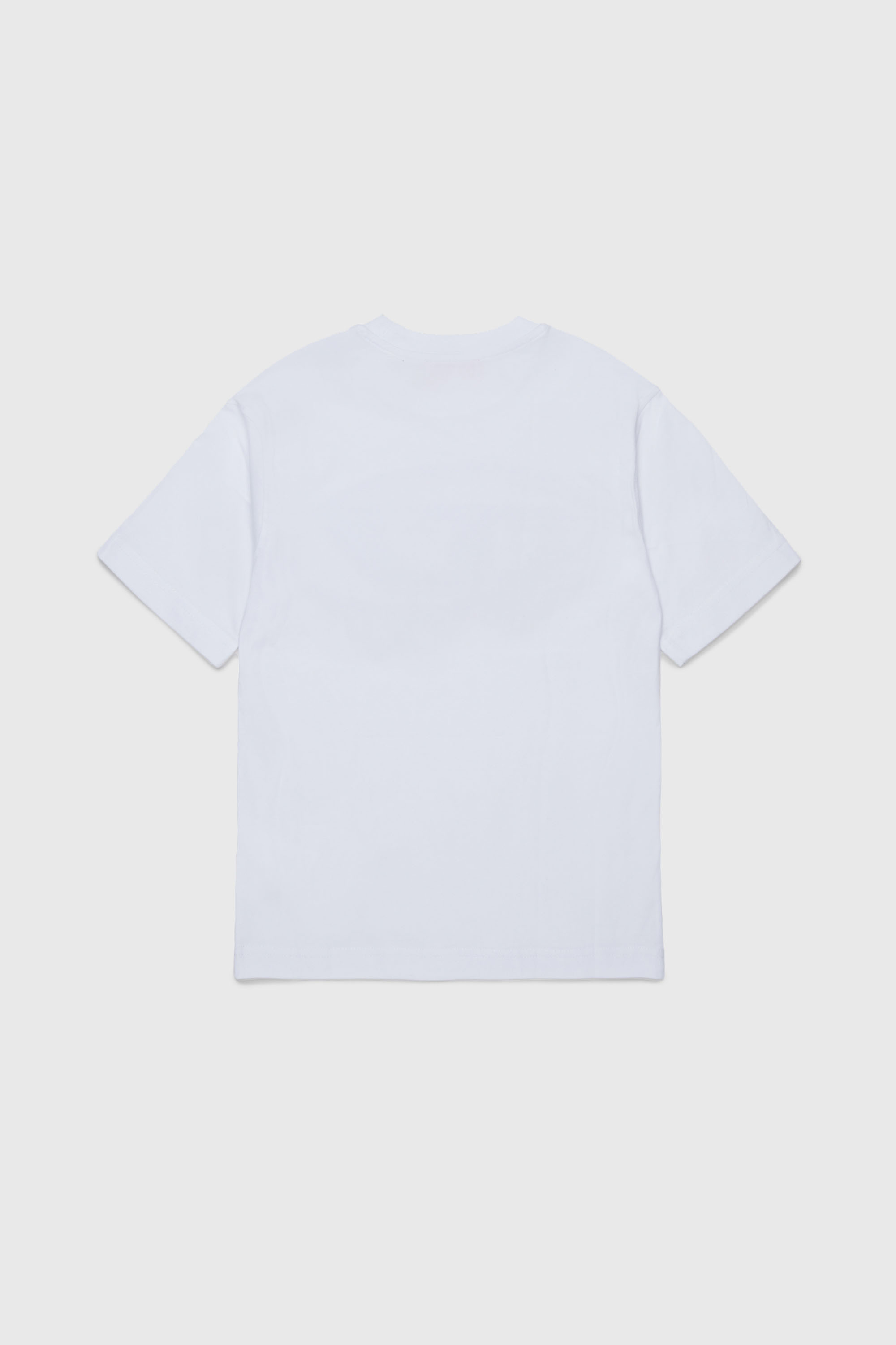 Diesel - TVEL OVER, Man's T-shirt with two-tone Oval D print in White - 2