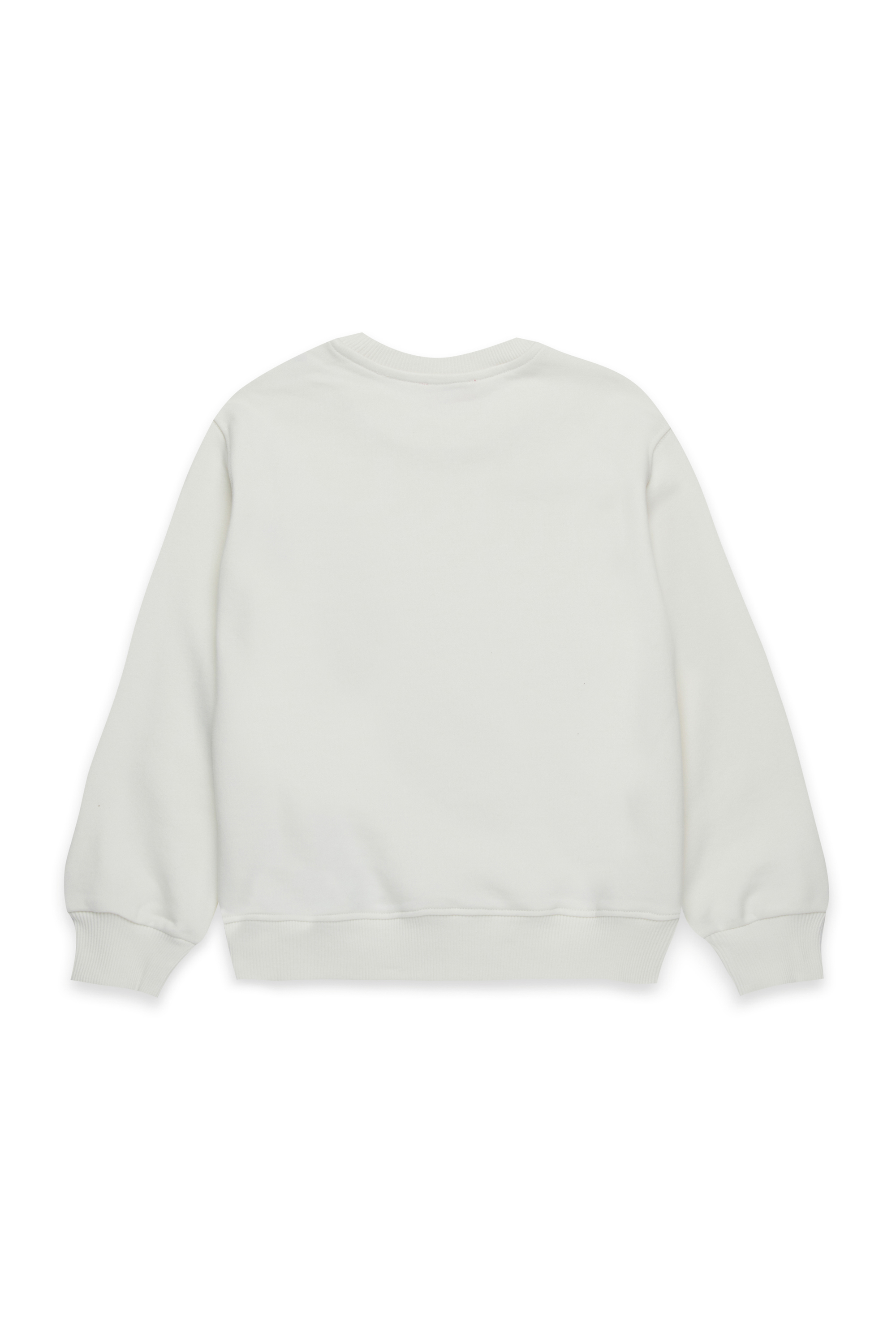 Diesel - SITTIAR, Sudadera con bordado Oval D Mujer in Blanco - 2