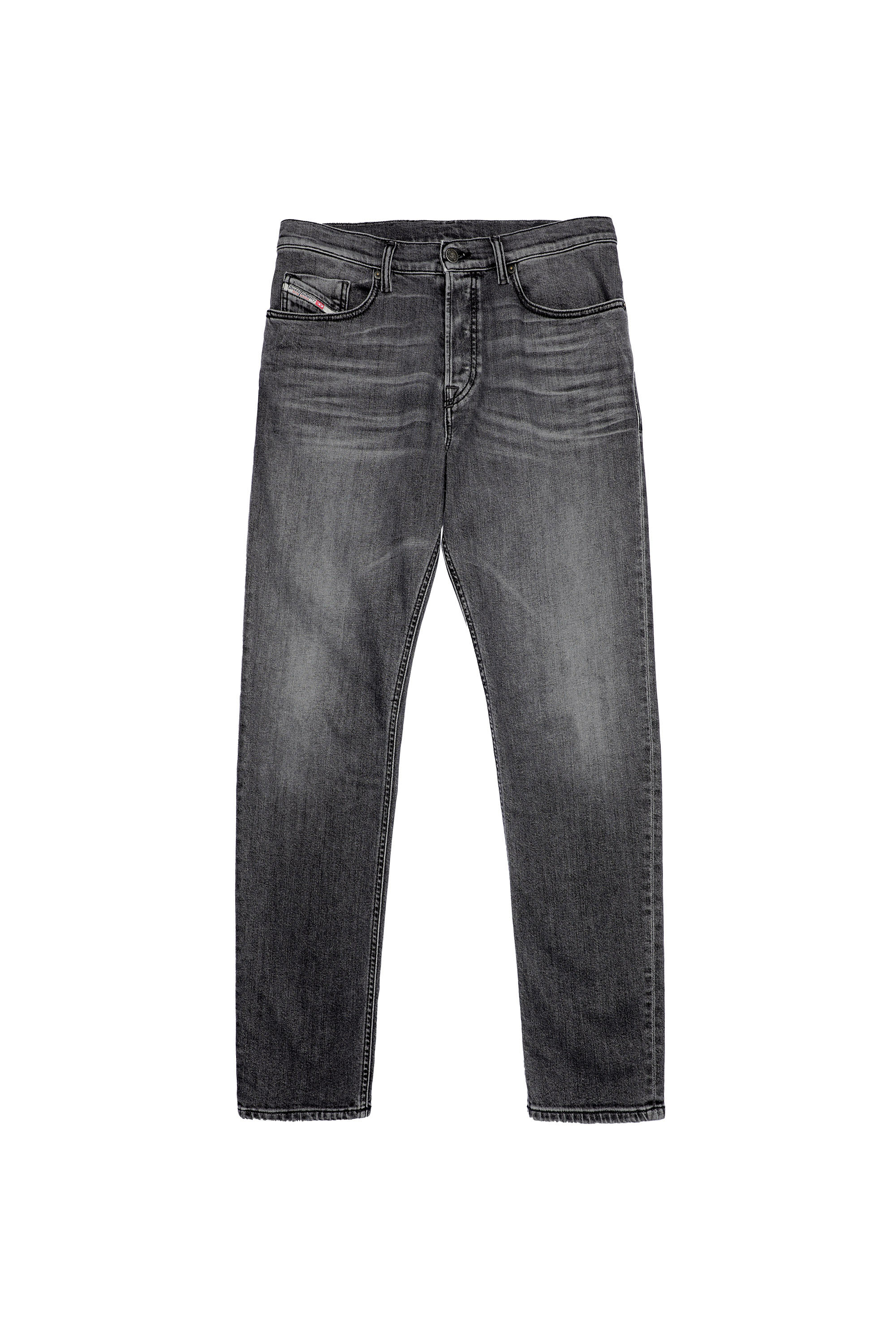 Diesel - 2005 D-FINING 09A11 Tapered Jeans, Negro/Gris oscuro - Image 6