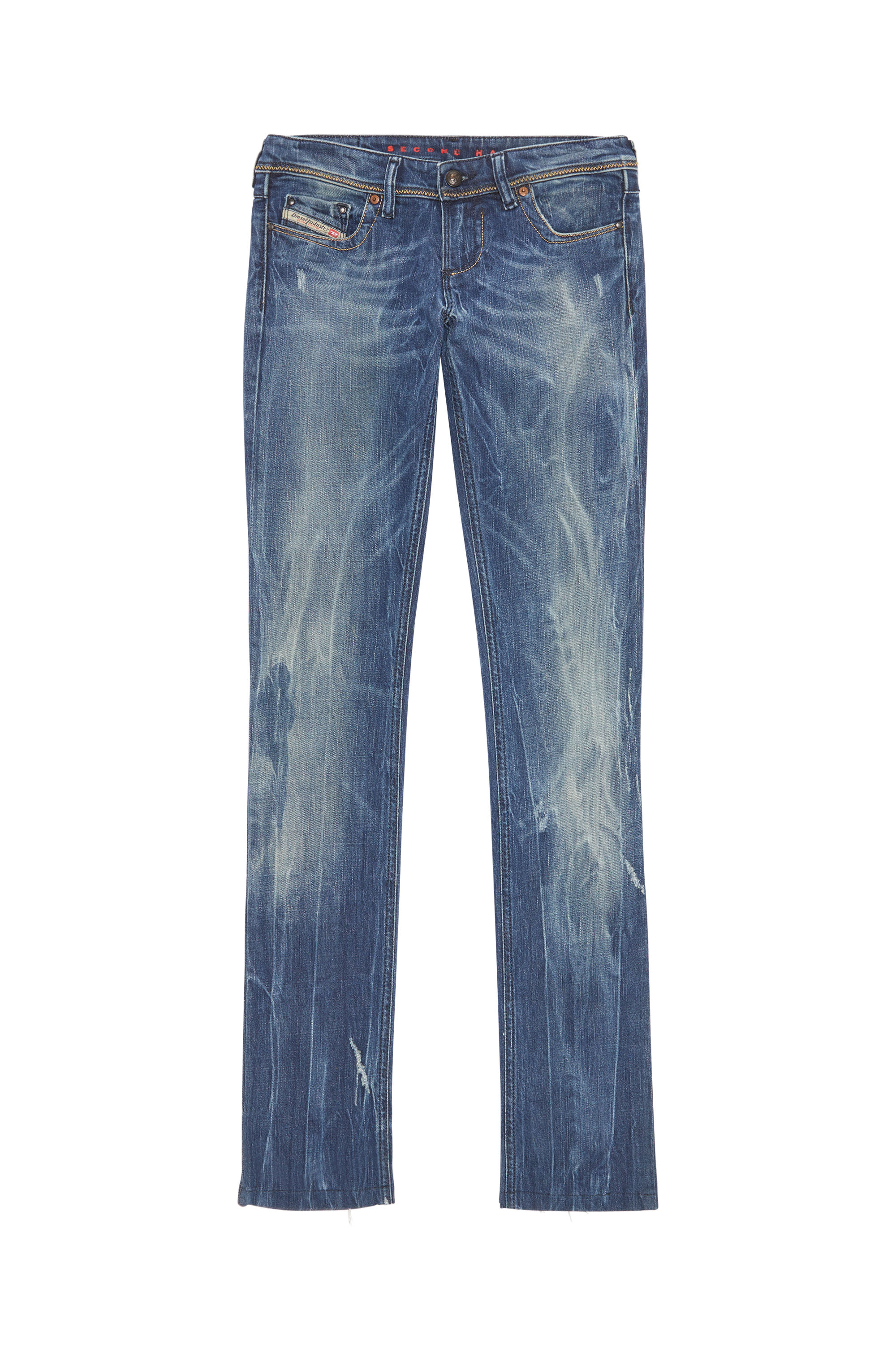 Diesel - LOWKY, Diesel Mujer - Vaqueros Azul medio Mujer in Azul marino - 1