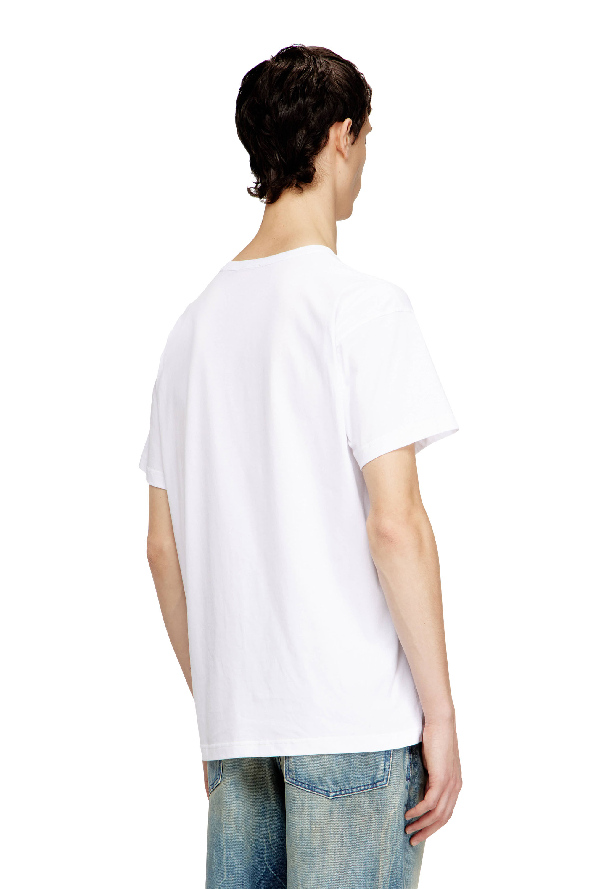 Diesel - T-NORM-FROG, Camiseta con estampado de rana y logotipo Hombre in ToBeDefined - 4