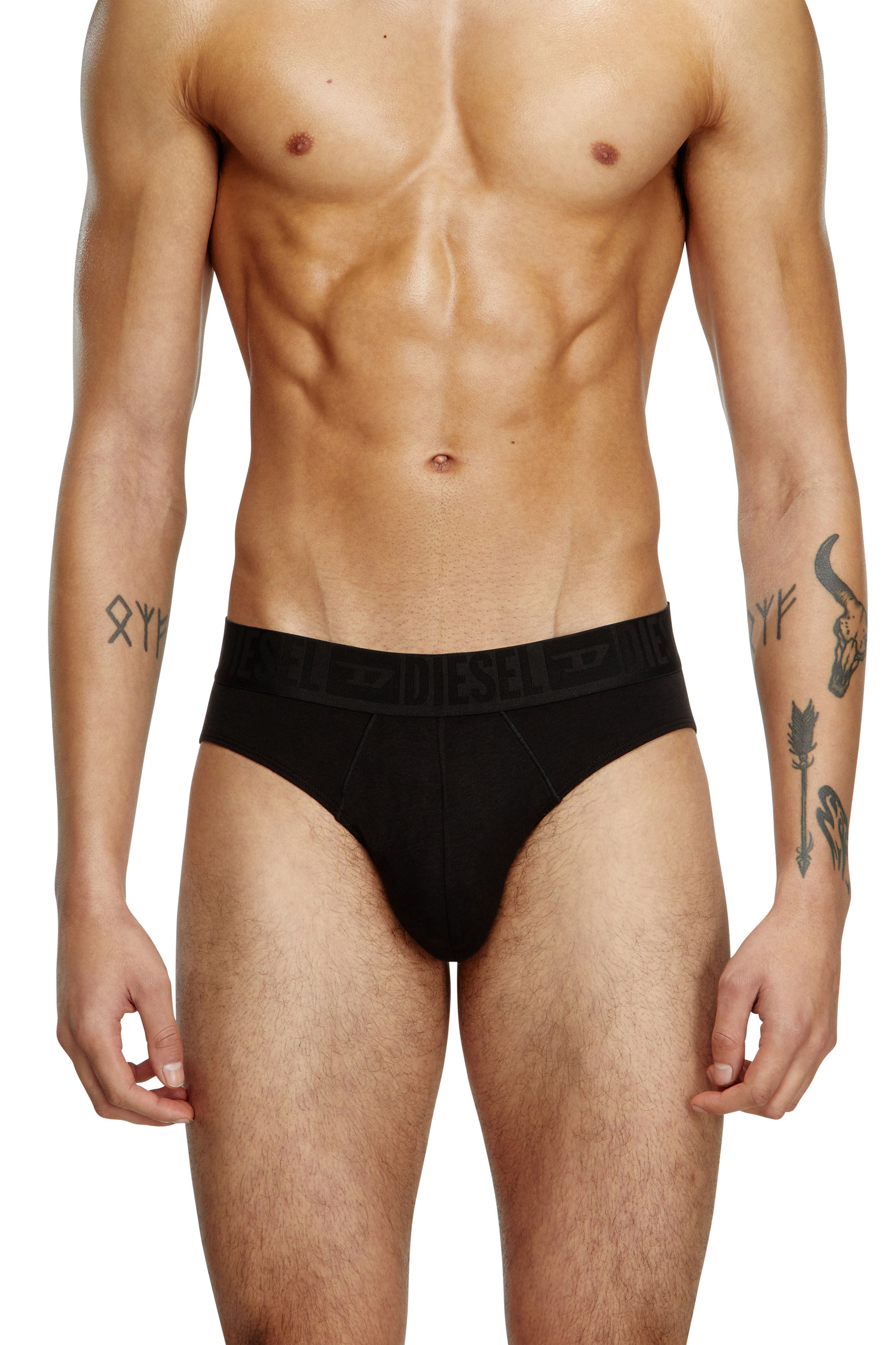Diesel - ROY-D-MONO-3PACK, Paquete de tres bóxers Hombre in Negro - 3