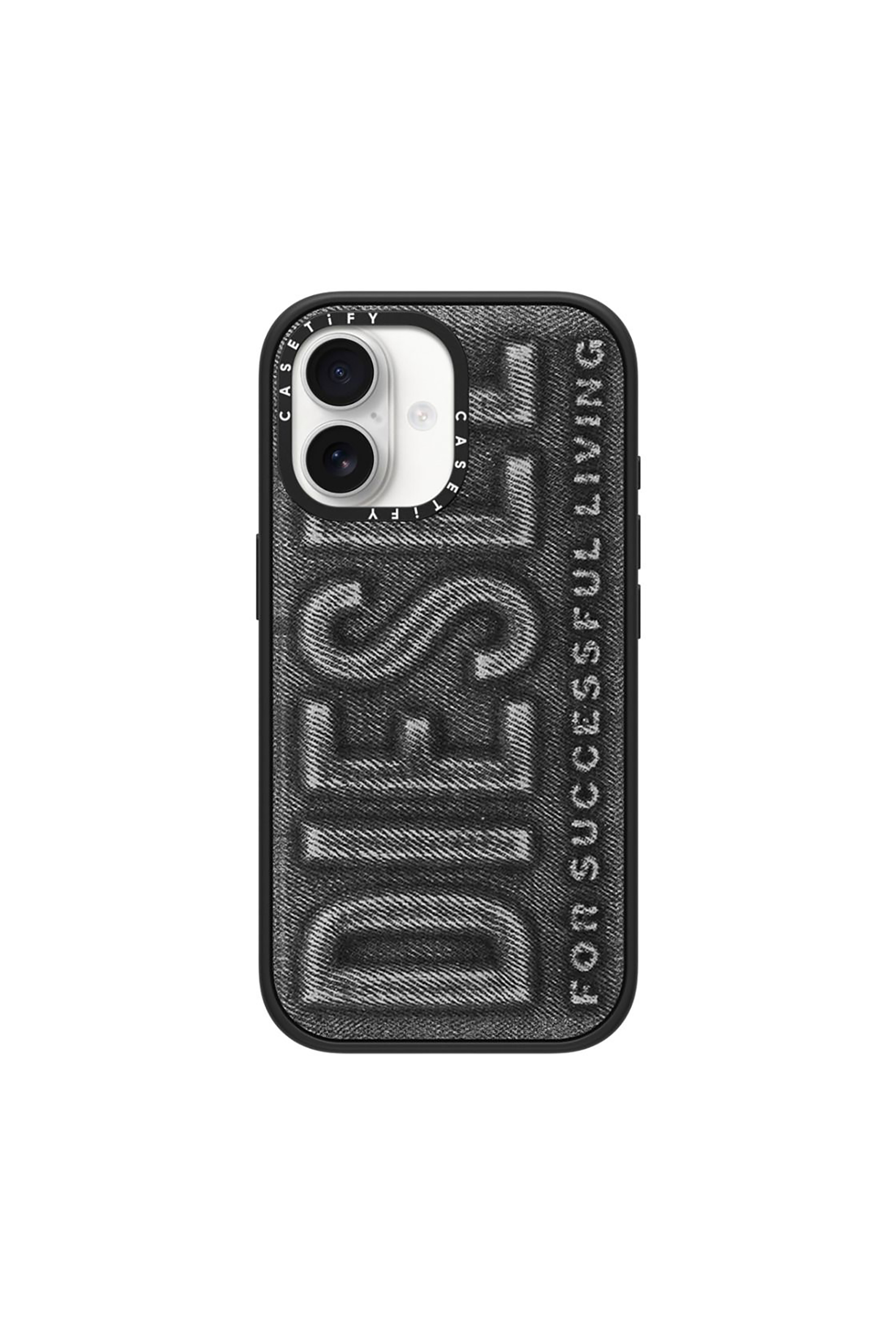 Diesel - 60559 MOULDED CASE, Funda Biscotto impact por iPhone 17 Unisex in Negro - 1