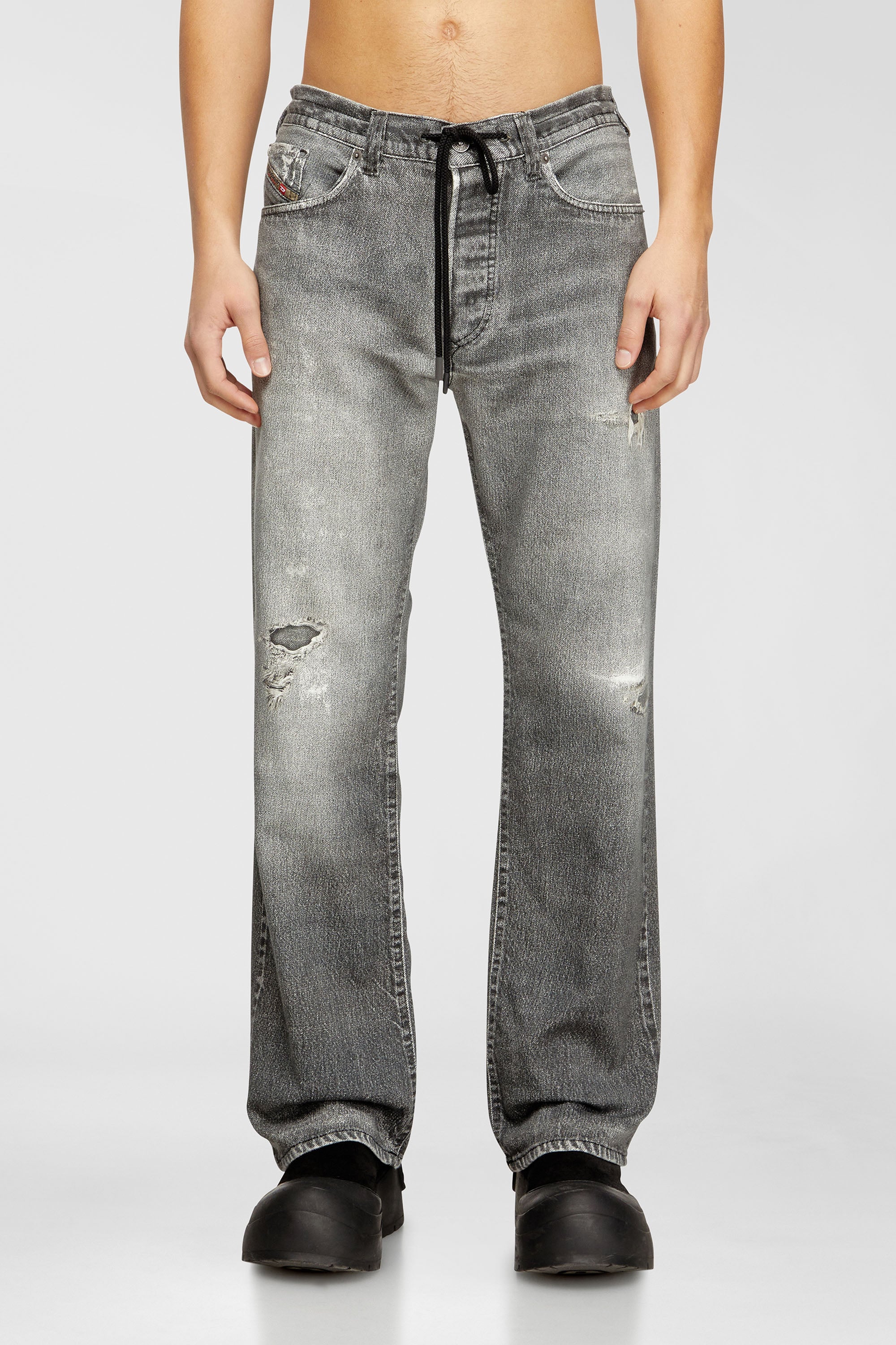 Diesel - Relaxed 2080 D-Reel Joggjeans&reg; 068US Hombre, Gris - 1