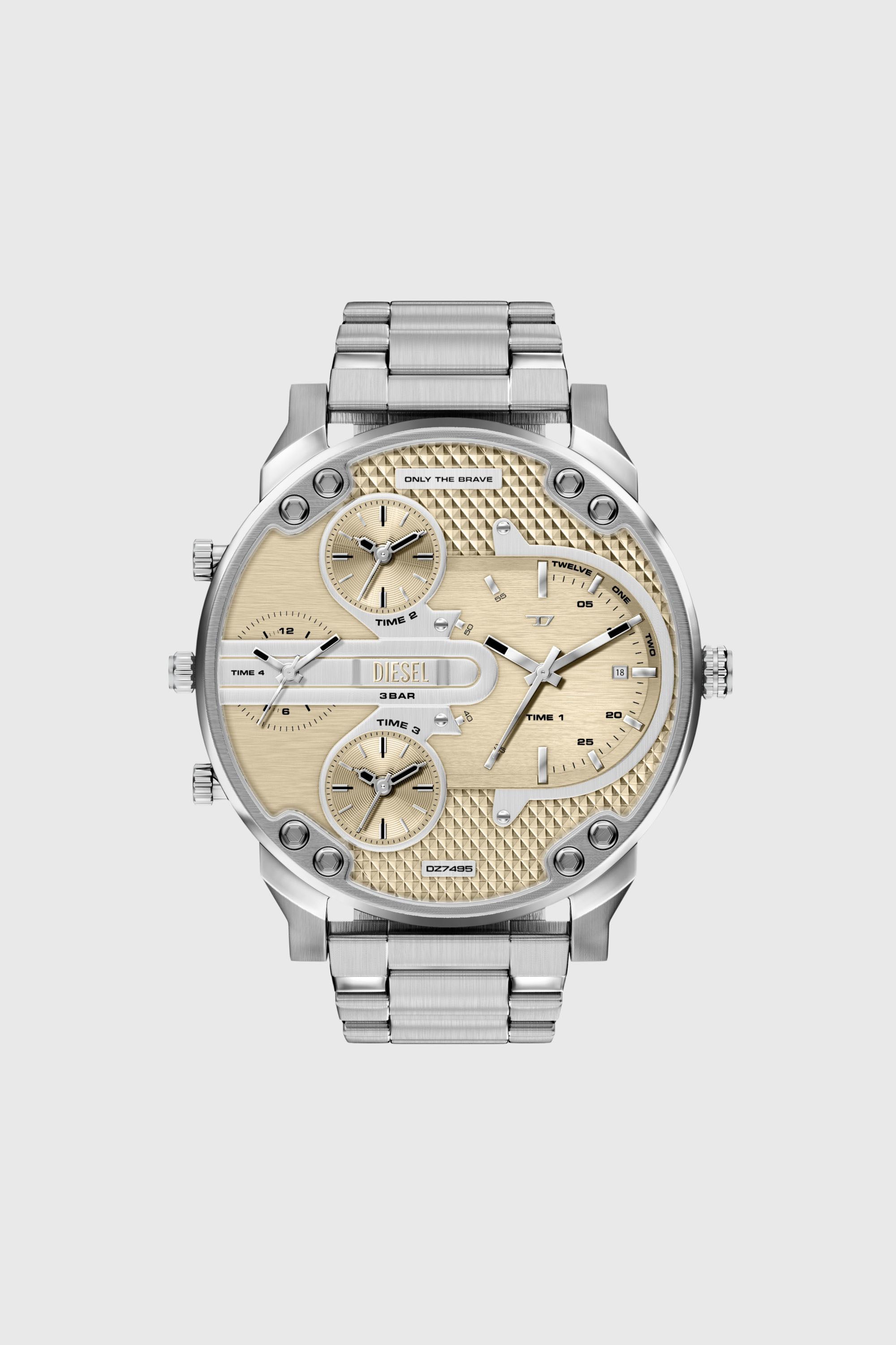 Diesel - DZ7495 WATCH, Mr. Daddy Slim Reloj de acero inoxidable Hombre in Plateado - 1