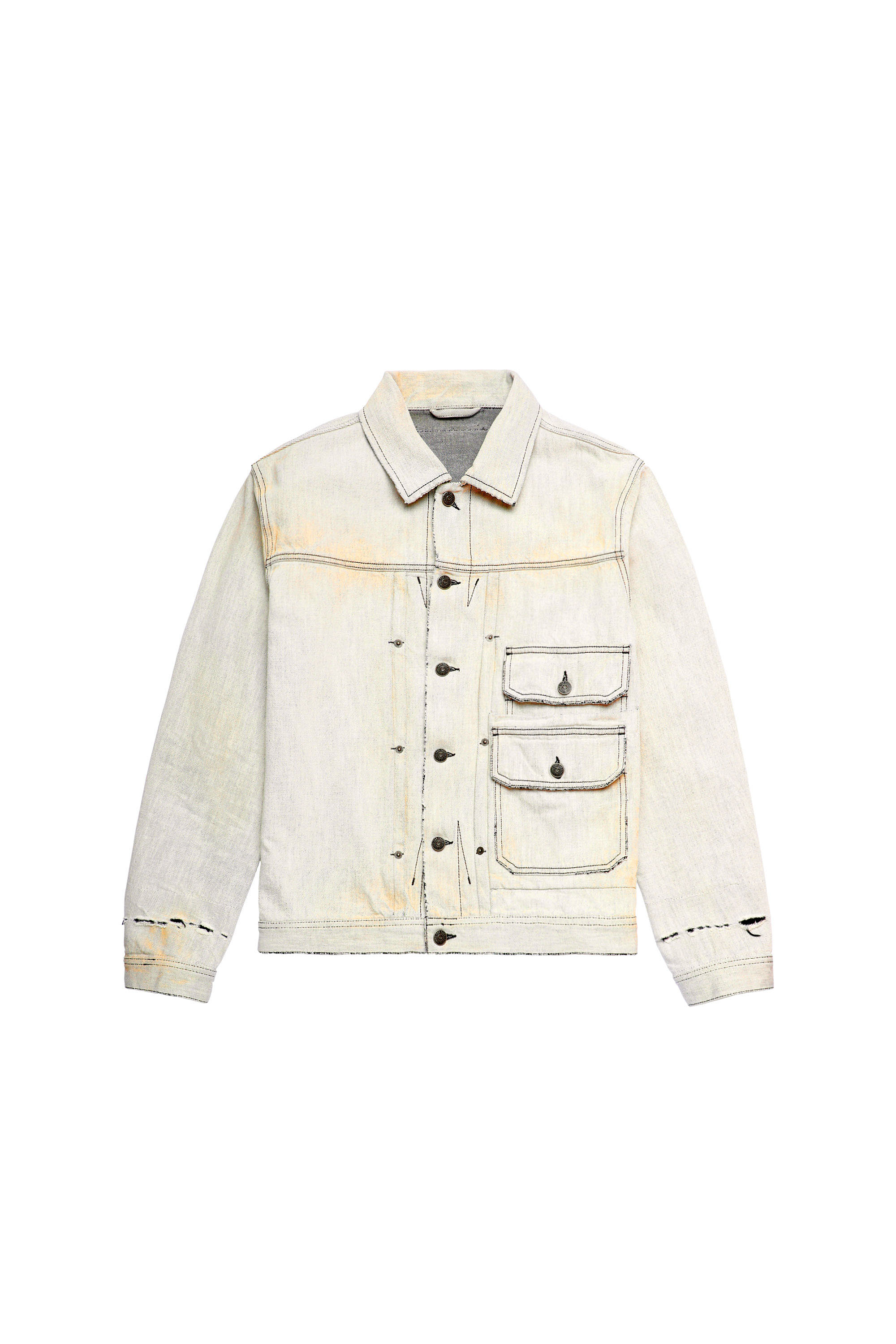 D-SFERA-SP1, Blanco - Chaquetas de denim