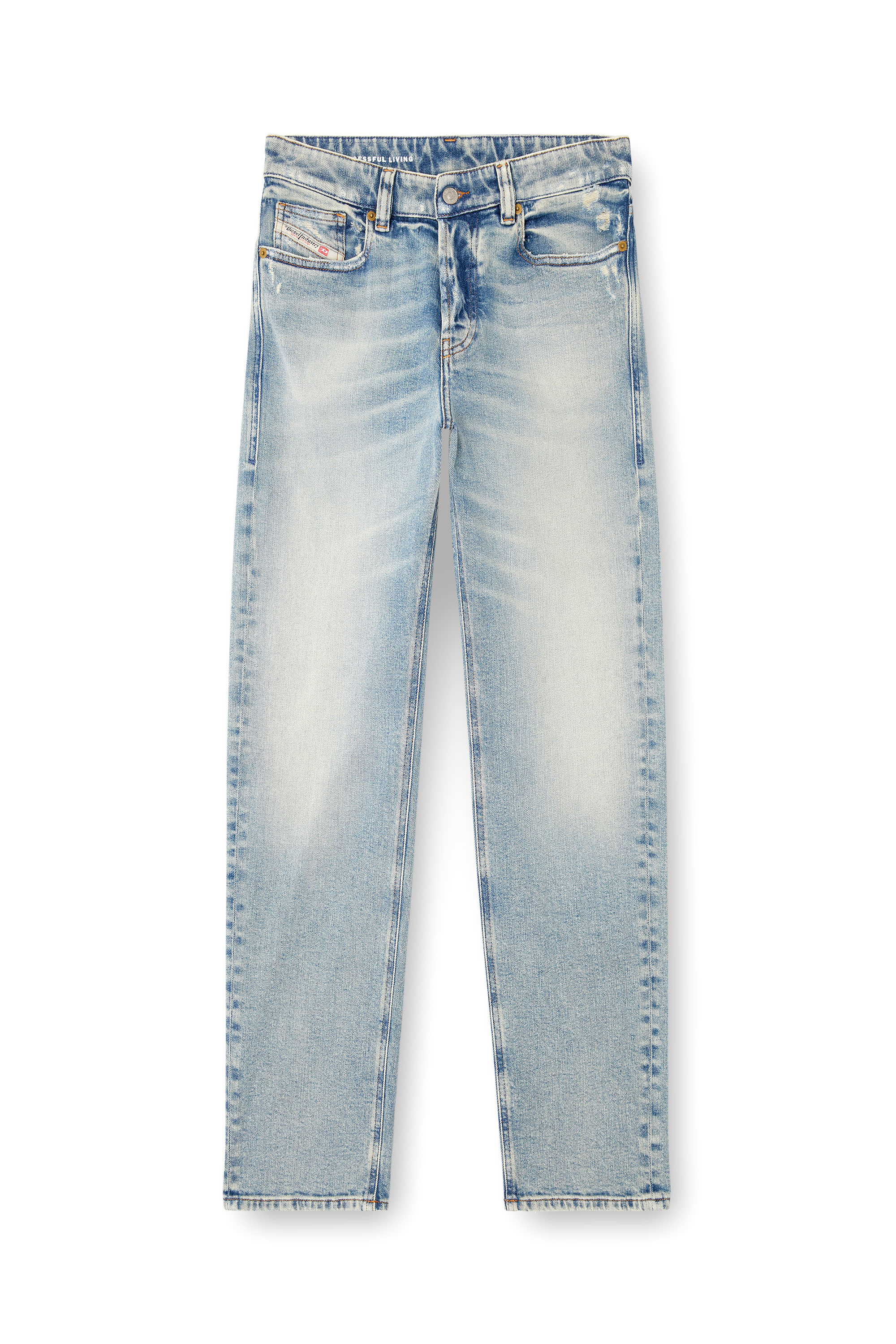 Diesel - Regular Jeans 1988 D-Ark 09M21 Mujer, Azul Claro - 3