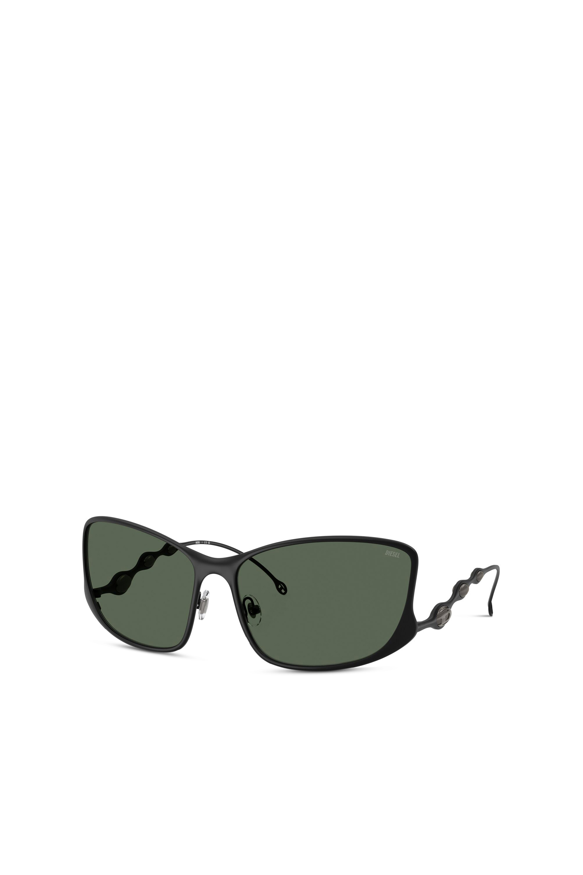 Diesel - 0DL1013, Gafas rectangulares Unisex in Verde - 4