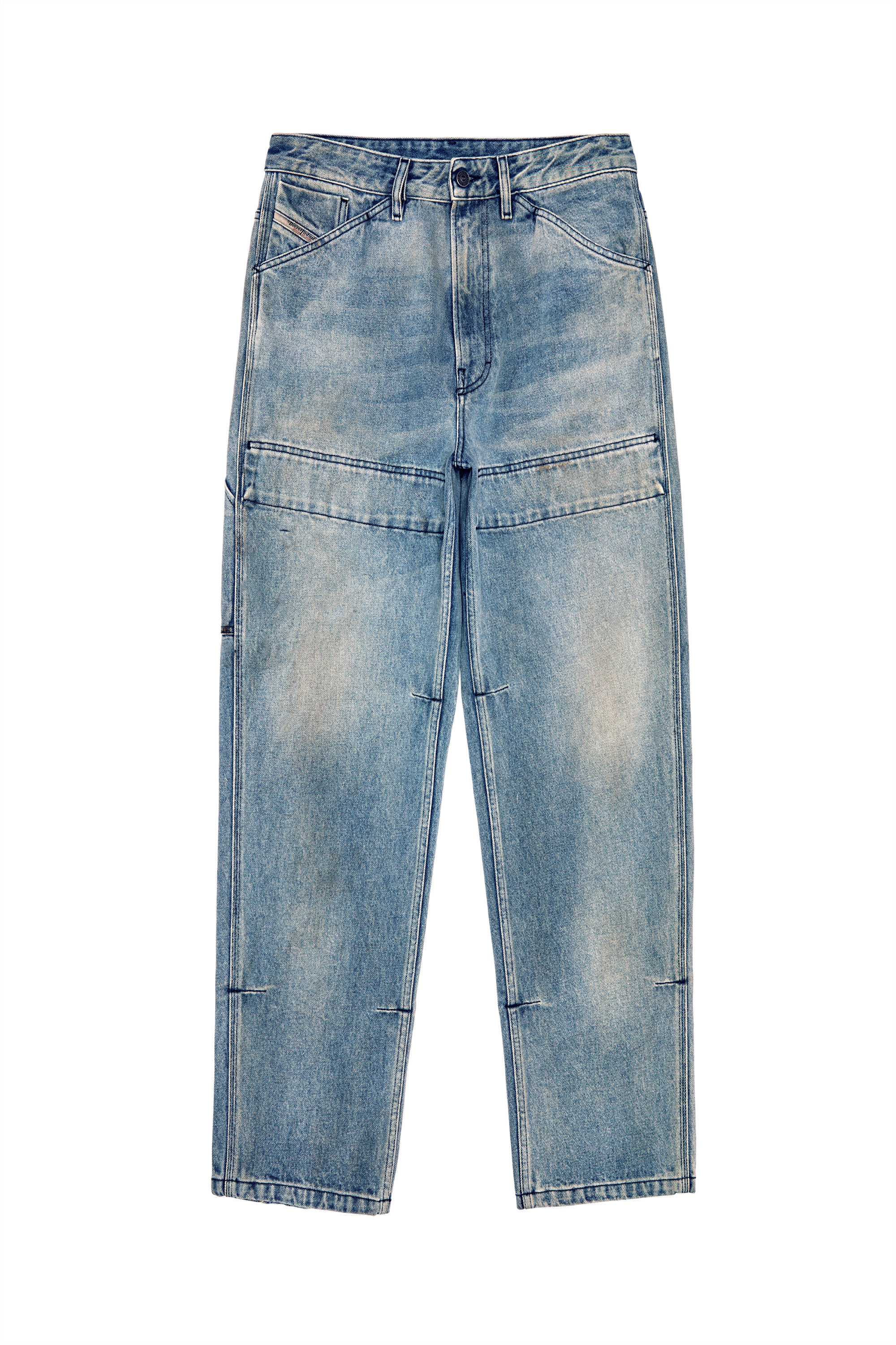 Diesel - D-Franky 0EHAS Straight Jeans, Azul Claro - Image 7