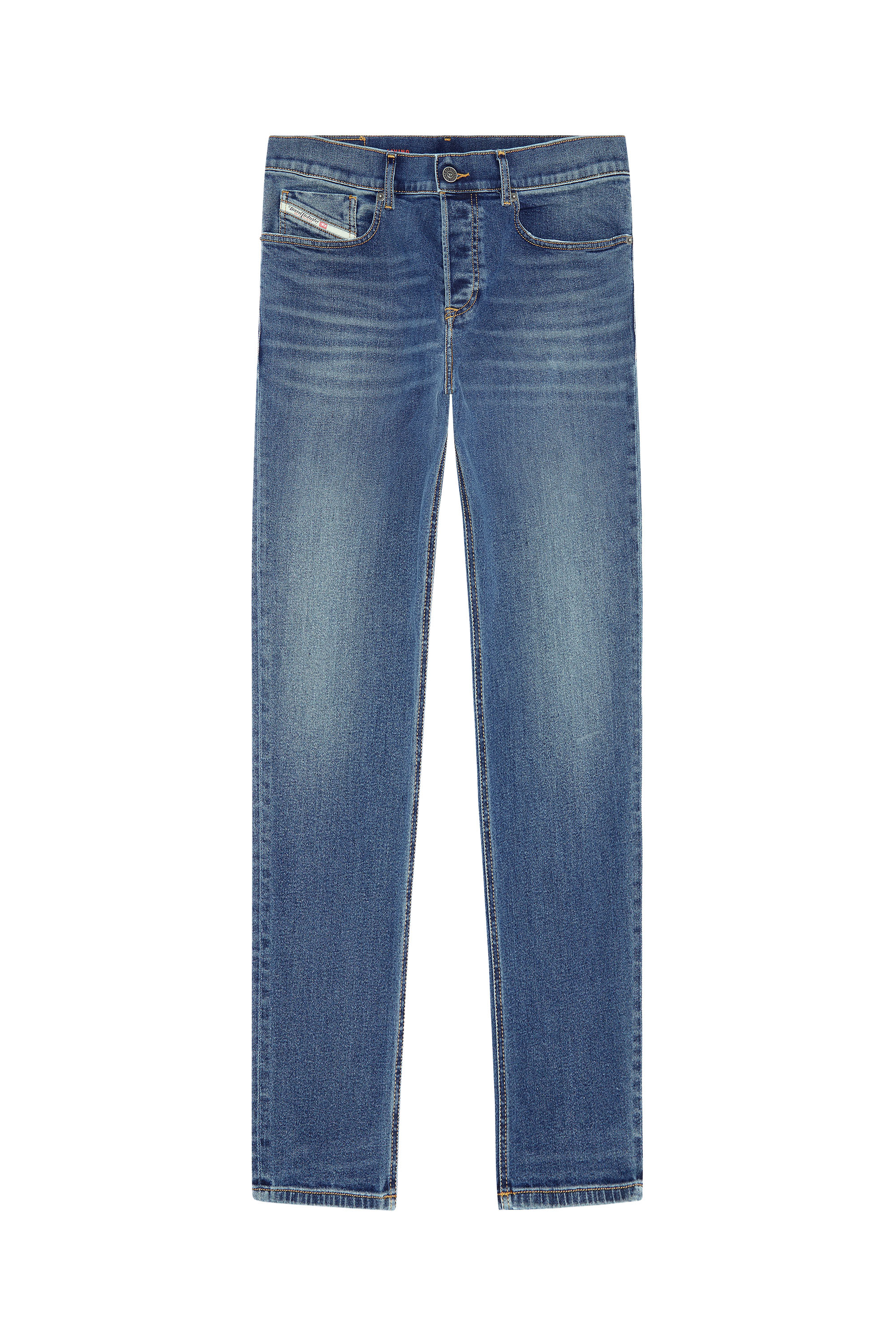 Diesel - 2005 D-FINING 09D54 Tapered Jeans, Azul medio - Image 6