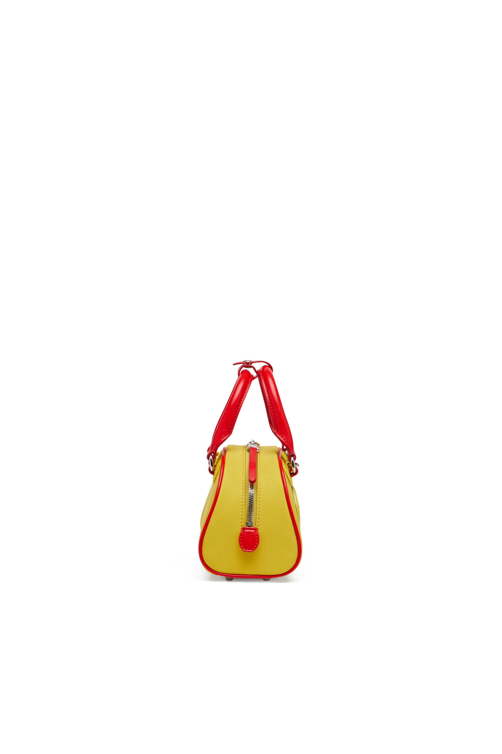 Diesel - 1DR DOME CROSSBODY, Mini bolso de bloques de color tipo bowling Mujer in Amarillo - 3