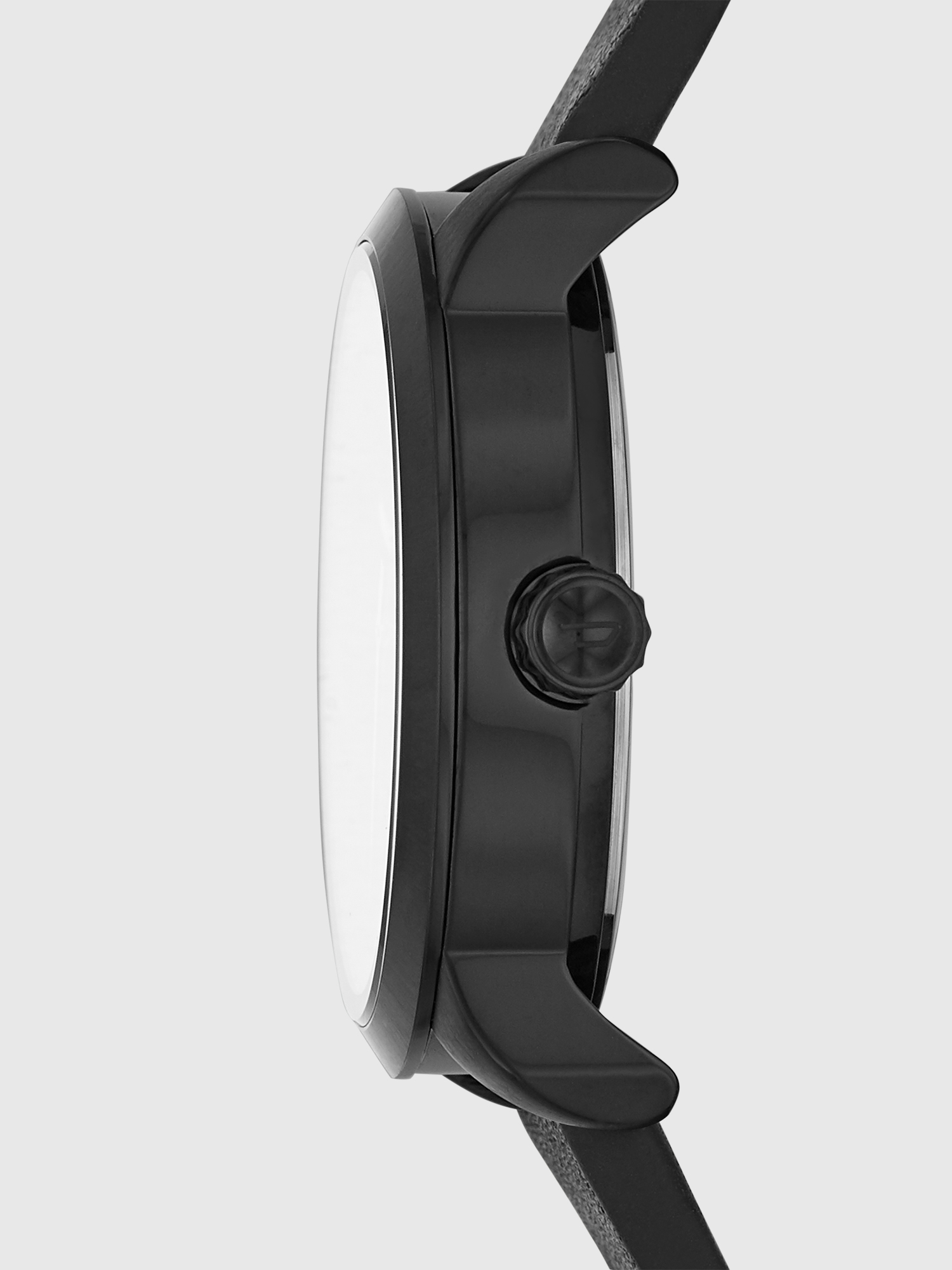 Diesel - DZ5598, Reloj Flare Rocks de tres manecillas con pulsera en piel negra Mujer in Negro - 2