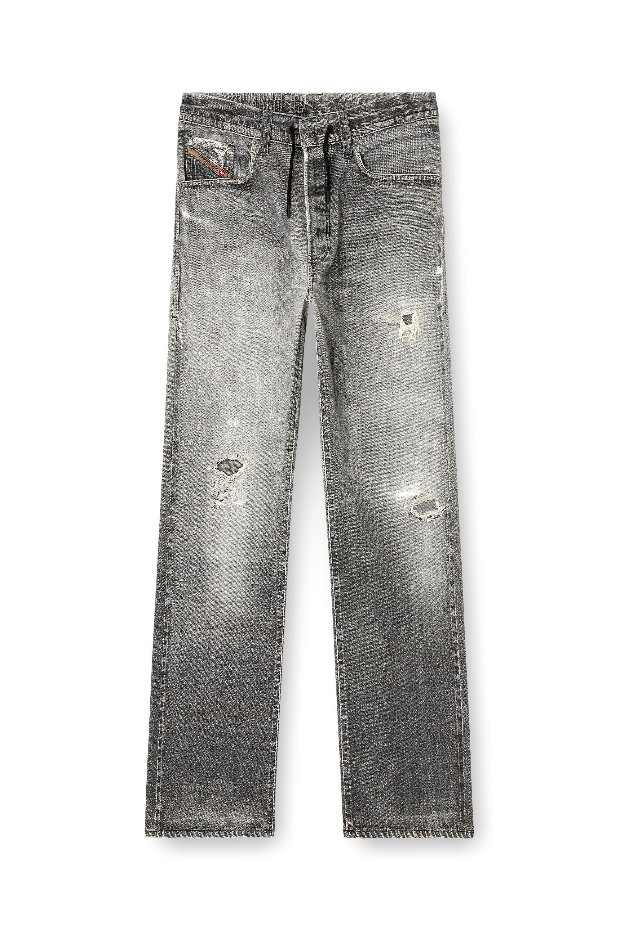 Diesel - Relaxed 2080 D-Reel Joggjeans® 068US Hombre, Gris - 2