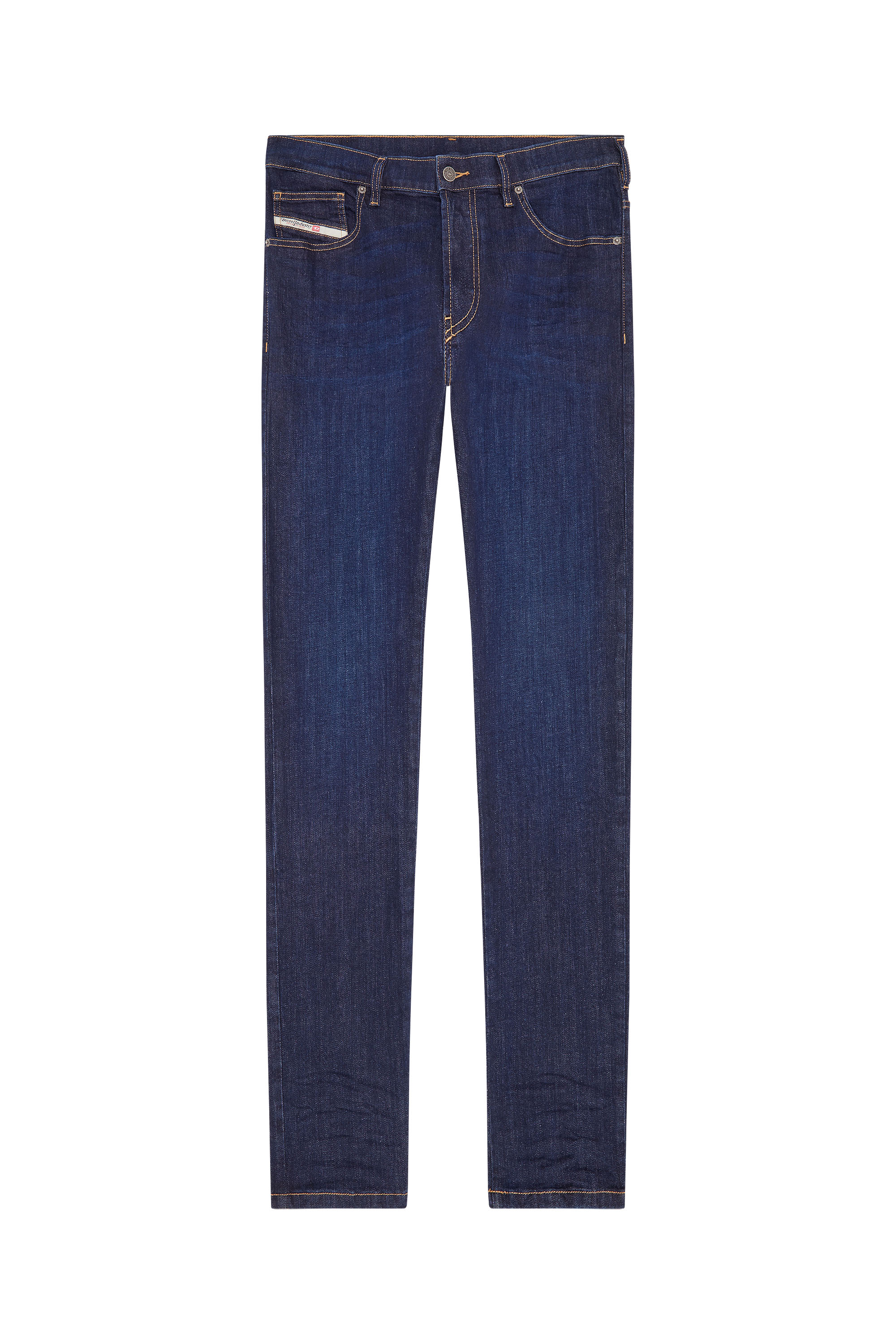 Diesel - D-Yennox 0IHAQ Tapered Jeans, Azul Oscuro - Image 6
