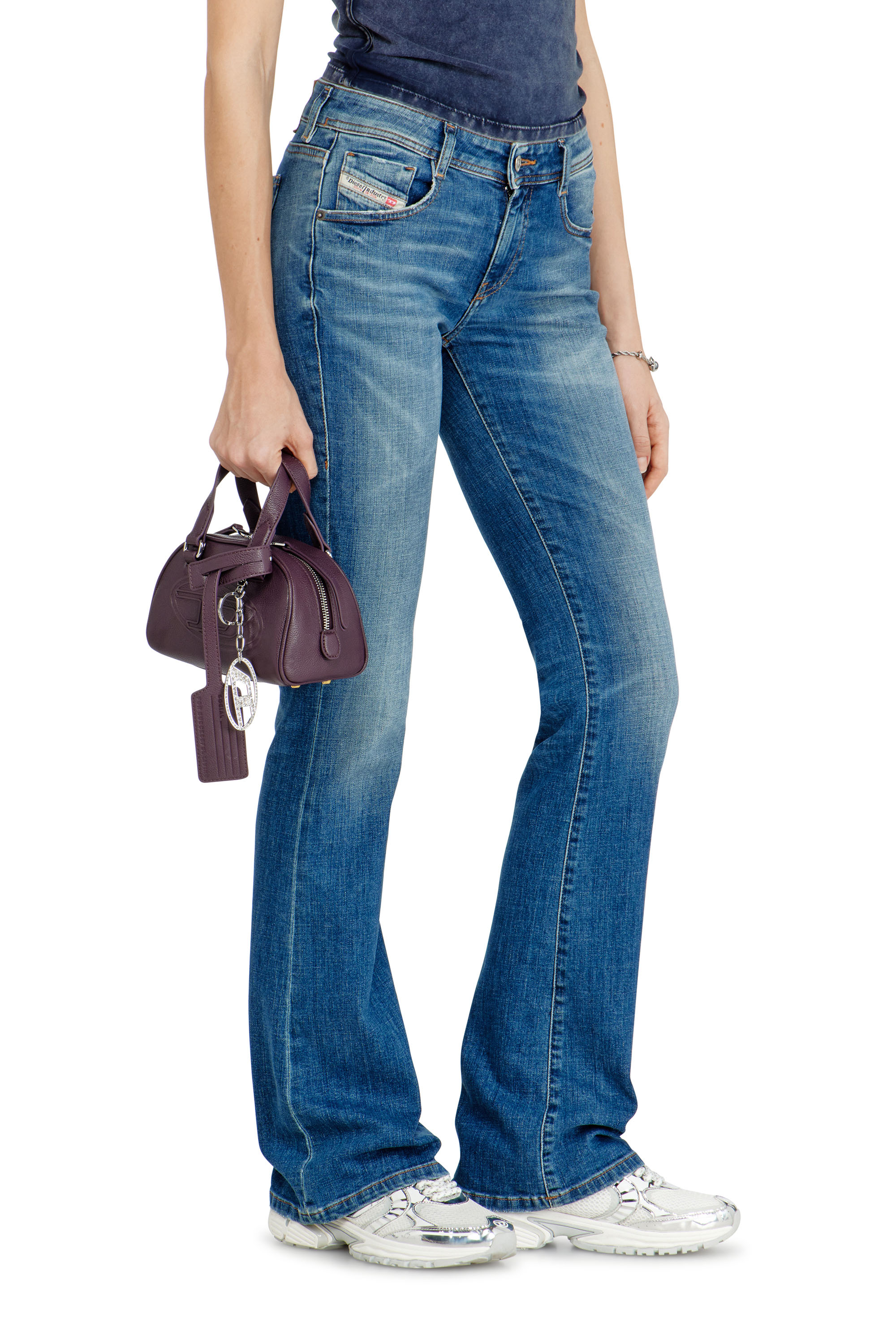 Diesel - Bootcut Jeans 1969 D-Ebbey 09J33 Mujer, Azul medio - 7