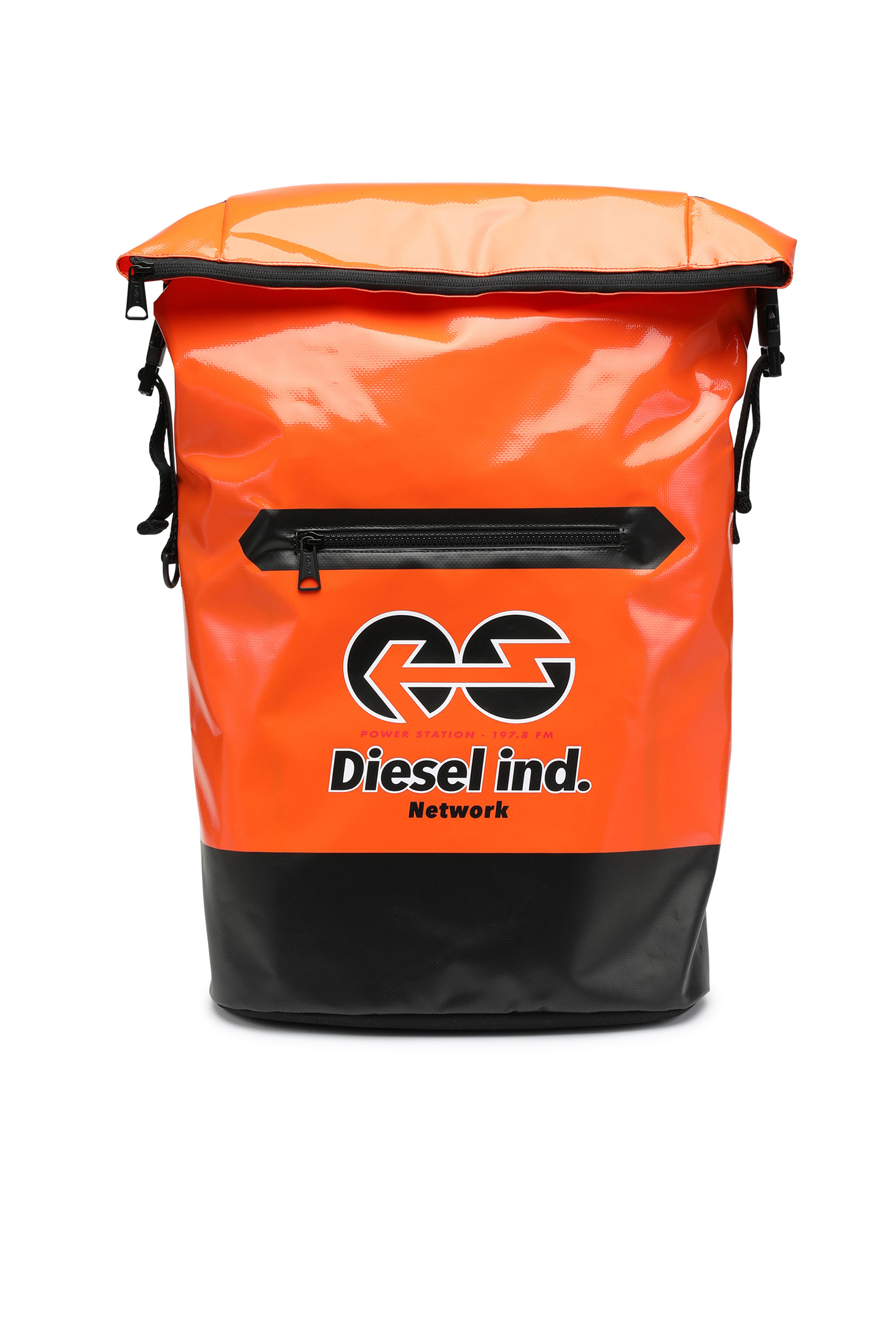 Diesel - TRAP/D BACKPACK, Naranja - Image 1