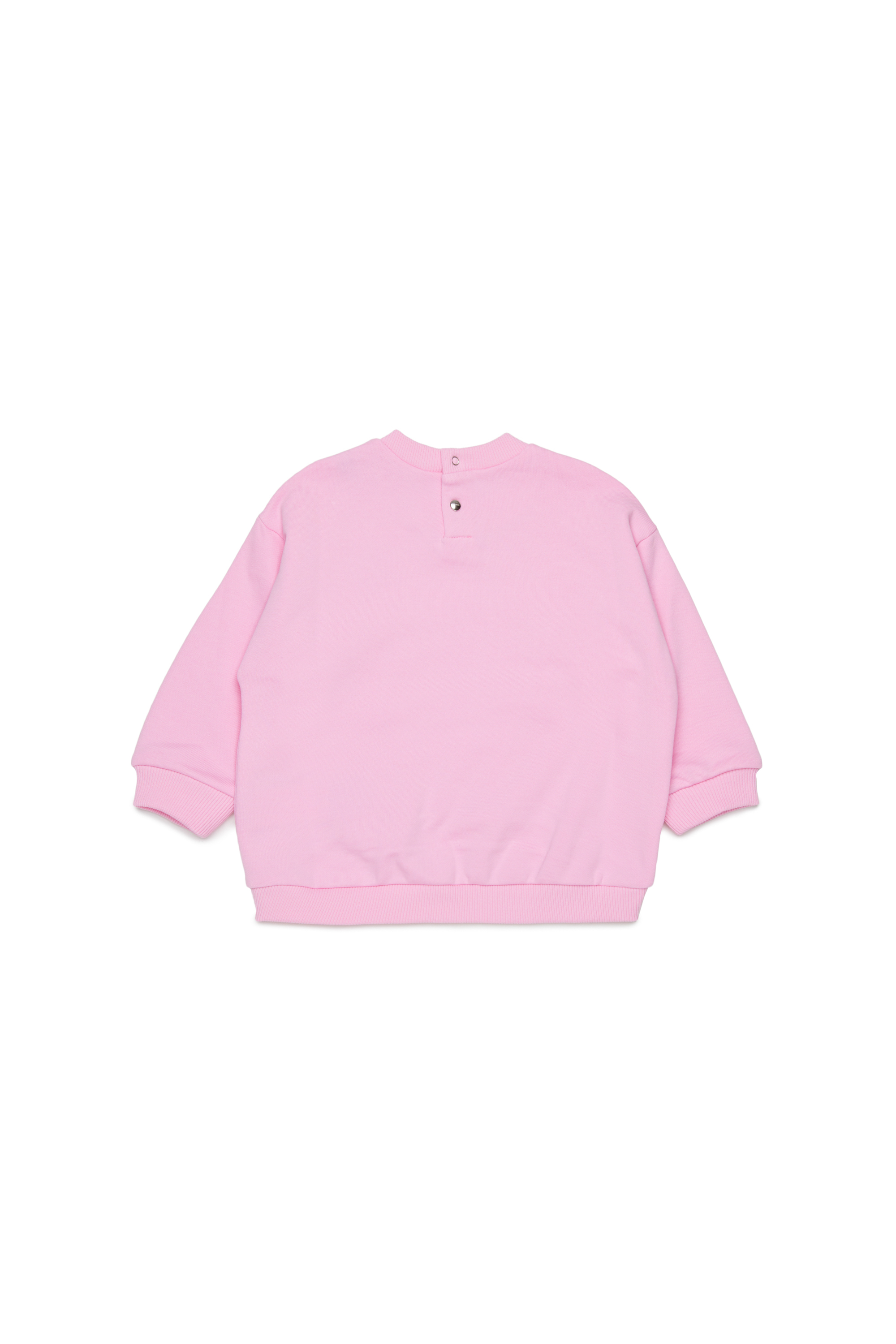 Diesel - SROSEB, Sudadera de algod&oacute;n con estampado de rosas Mujer in Rosa - 2