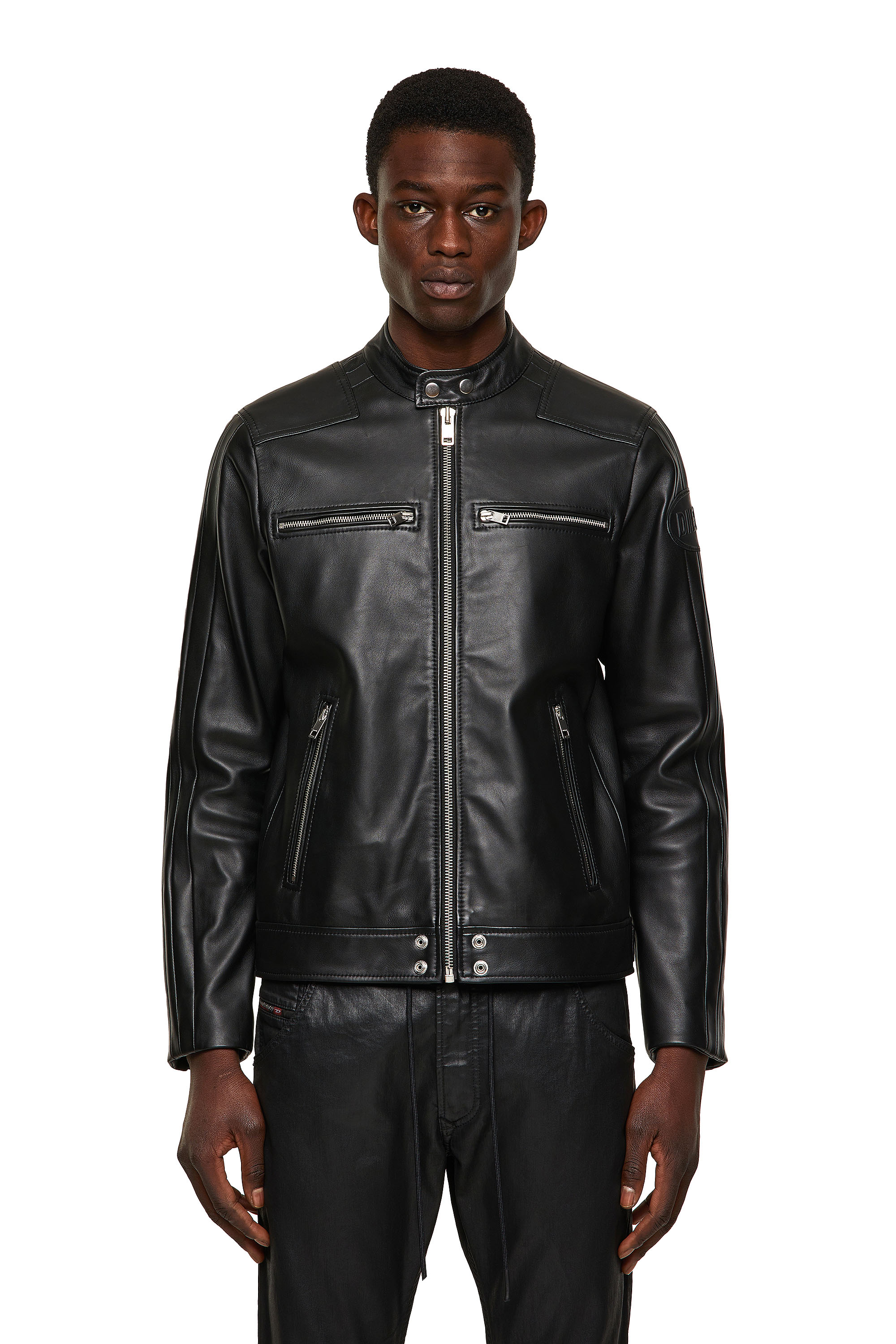 L-BOY, Negro - Chaquetas de piel