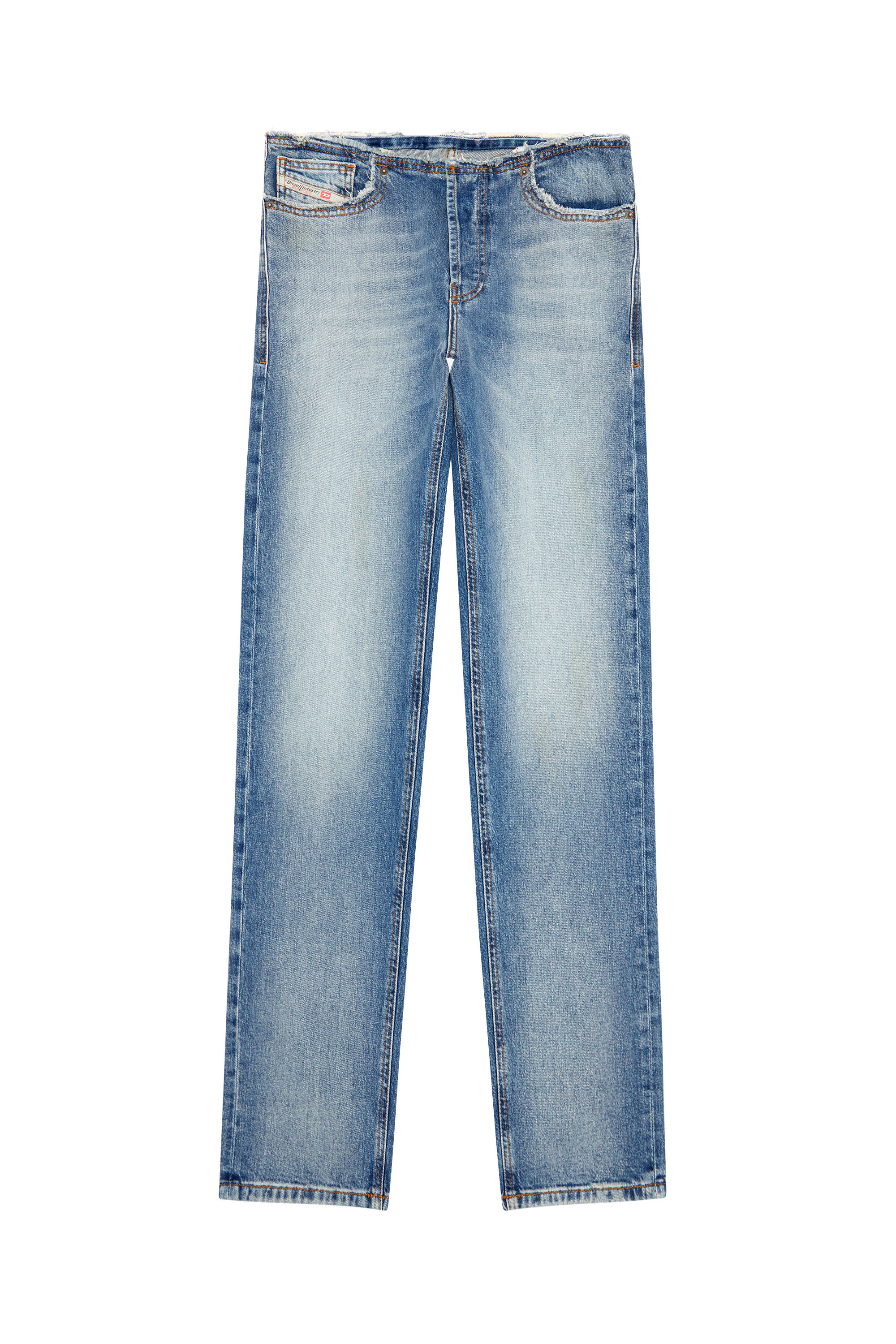 Diesel - Straight Jeans D-Ark 0DQAD, Azul Claro - Image 3