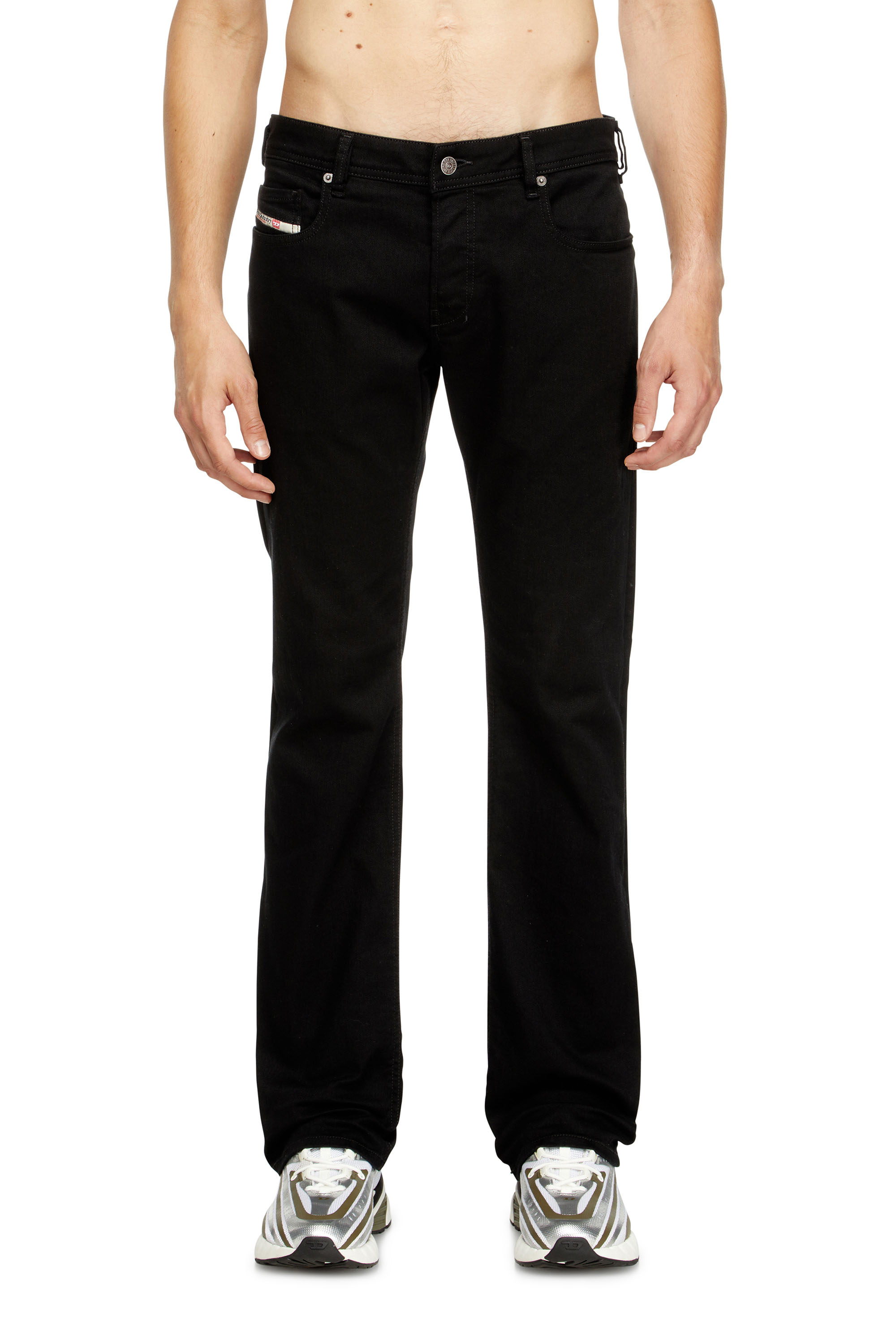 Diesel - Bootcut Jeans 2007 Zatiny 0688H Hombre, Negro/Gris oscuro - 2