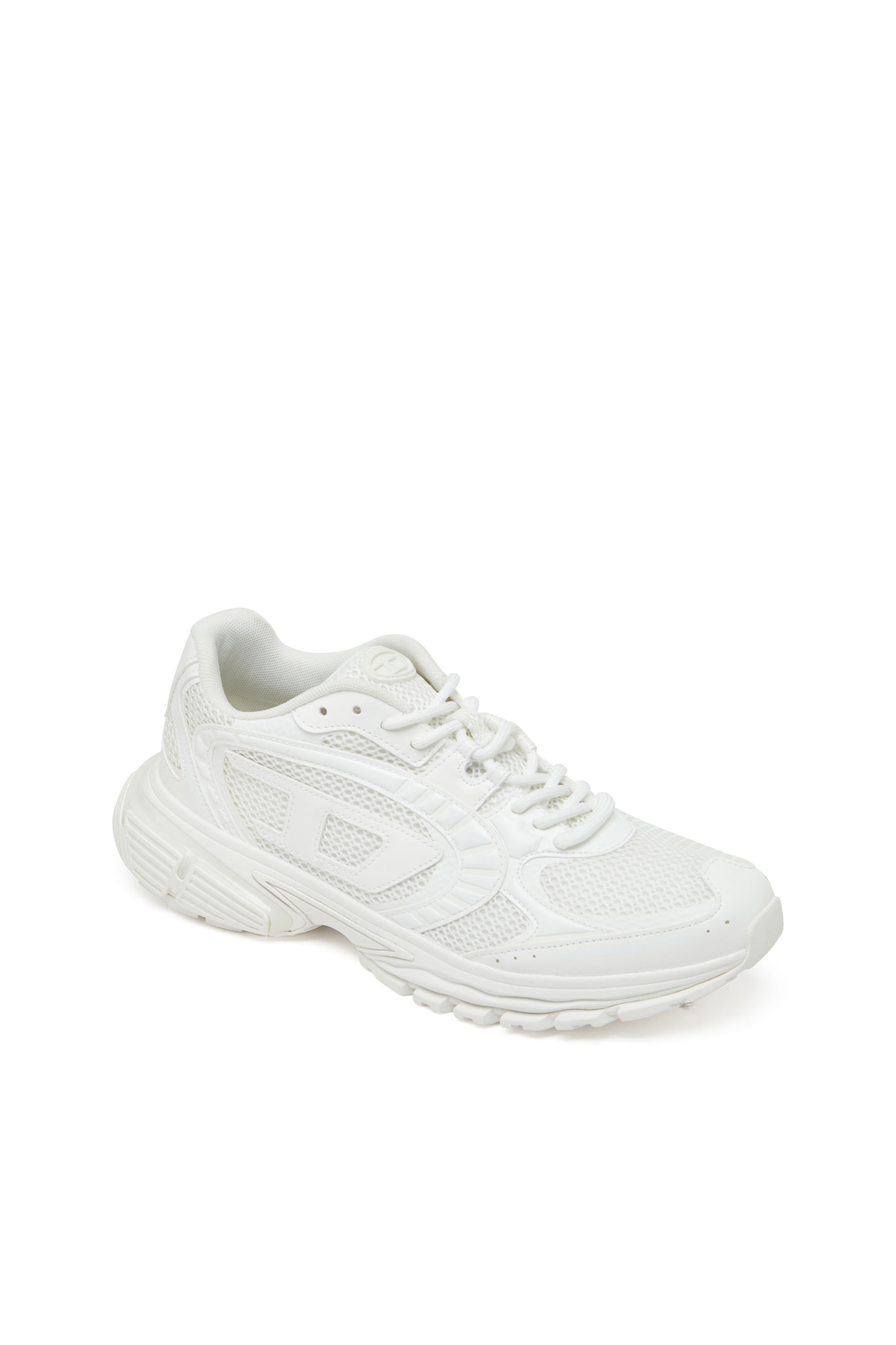 Diesel - S-PRO-V-DENSE LOW, S-Pro-V-Dense-Deportivas de malla con logotipo Oval D Hombre in Blanco - 6