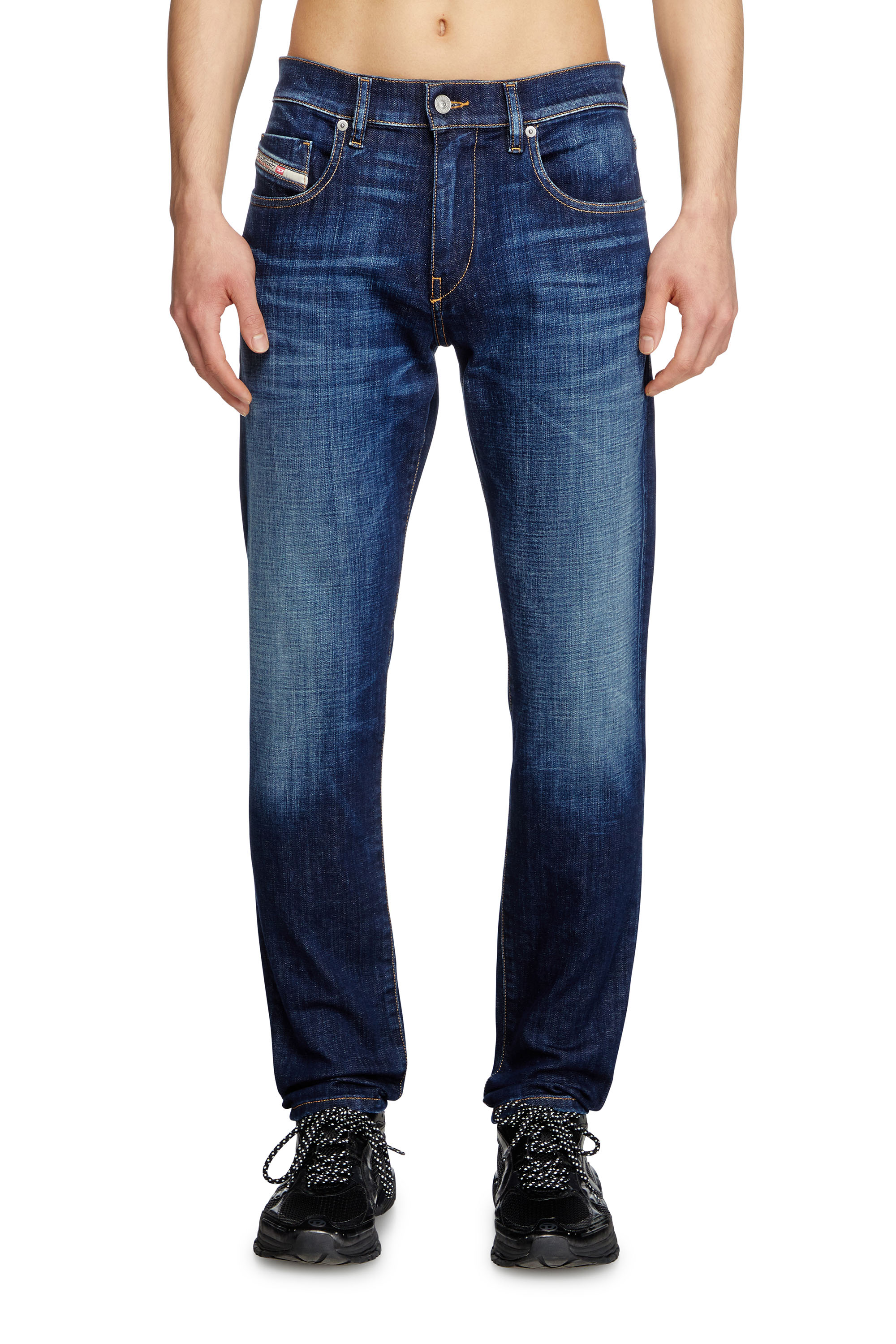 Diesel - Slim Jeans 2019 D-Strukt 09L61 Hombre, Azul medio - 3