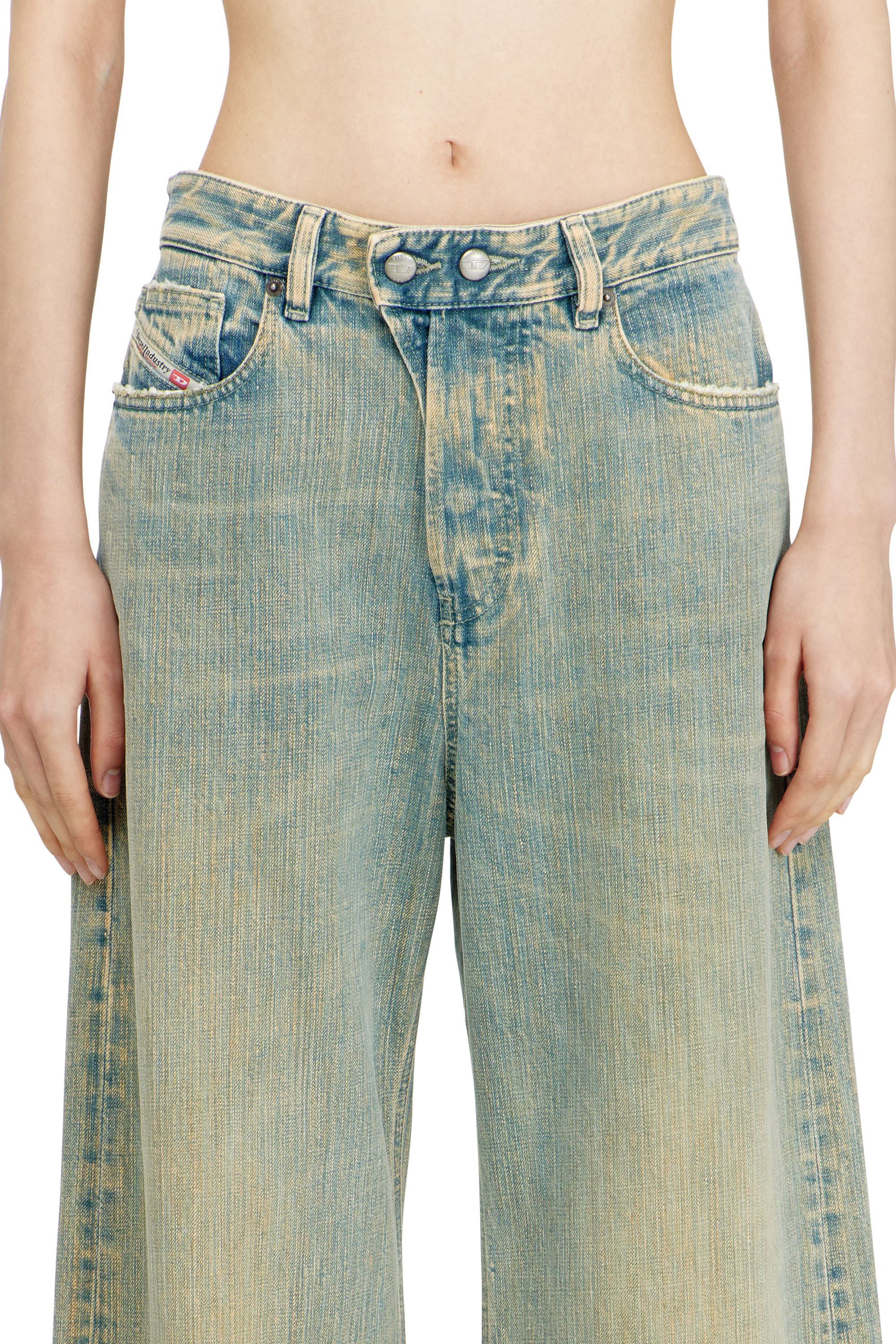Diesel - Relaxed Jeans 1996 D-Sire 007CY Mujer, Azul medio - 4