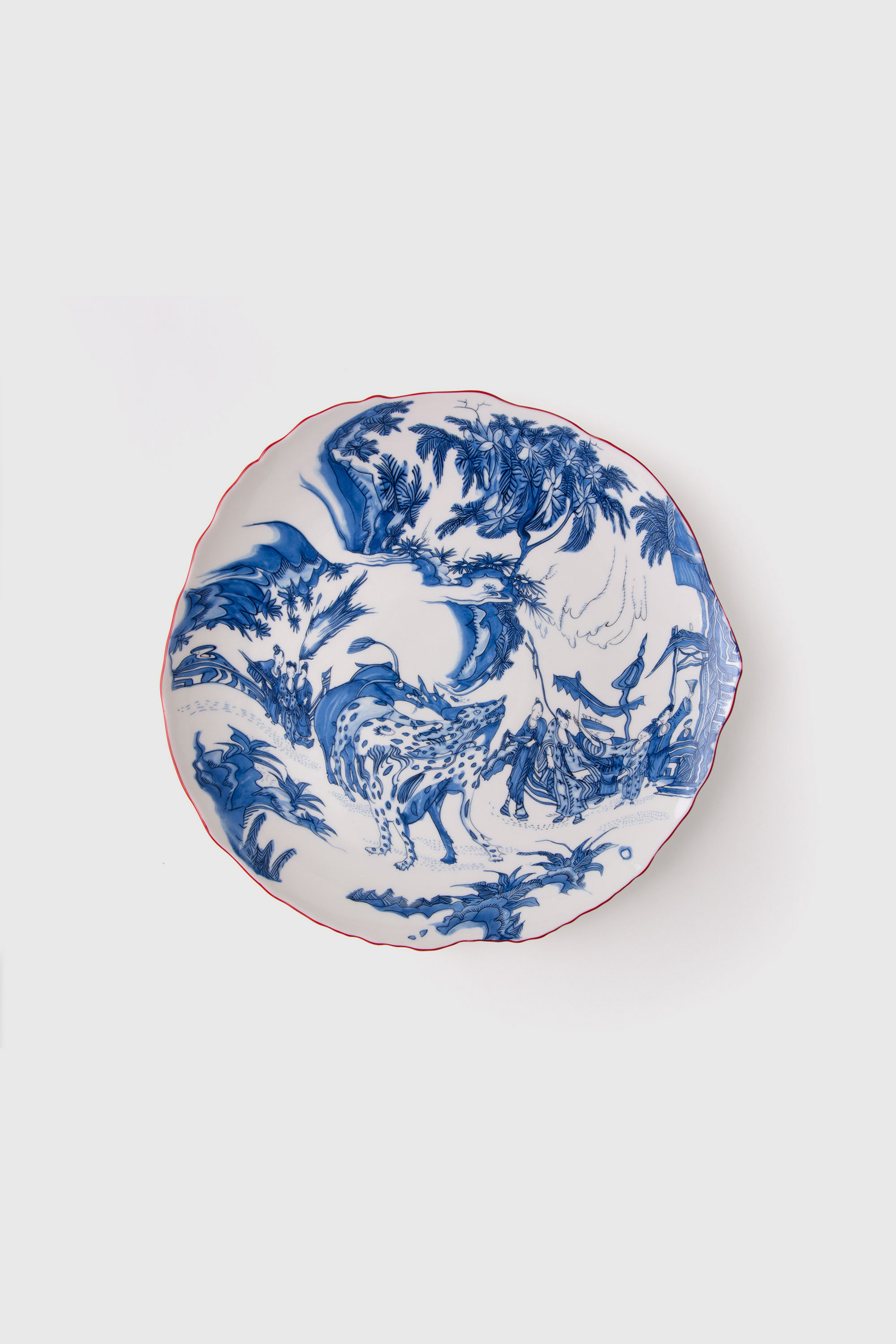 Diesel - 11203 PORCELAIN DINNER PLATE "CLASSIC ON, Plato de porcelana Unisex in Multicolor - 1
