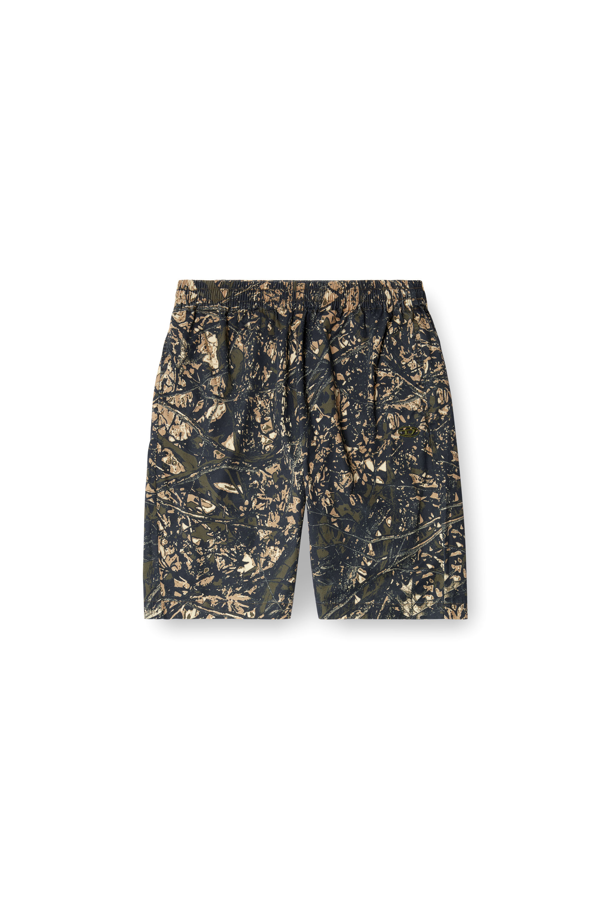 Diesel - P-OPWIK-C, Pantalones cortos hasta la rodilla con estampado de camuflaje Hombre in Multicolor - 3