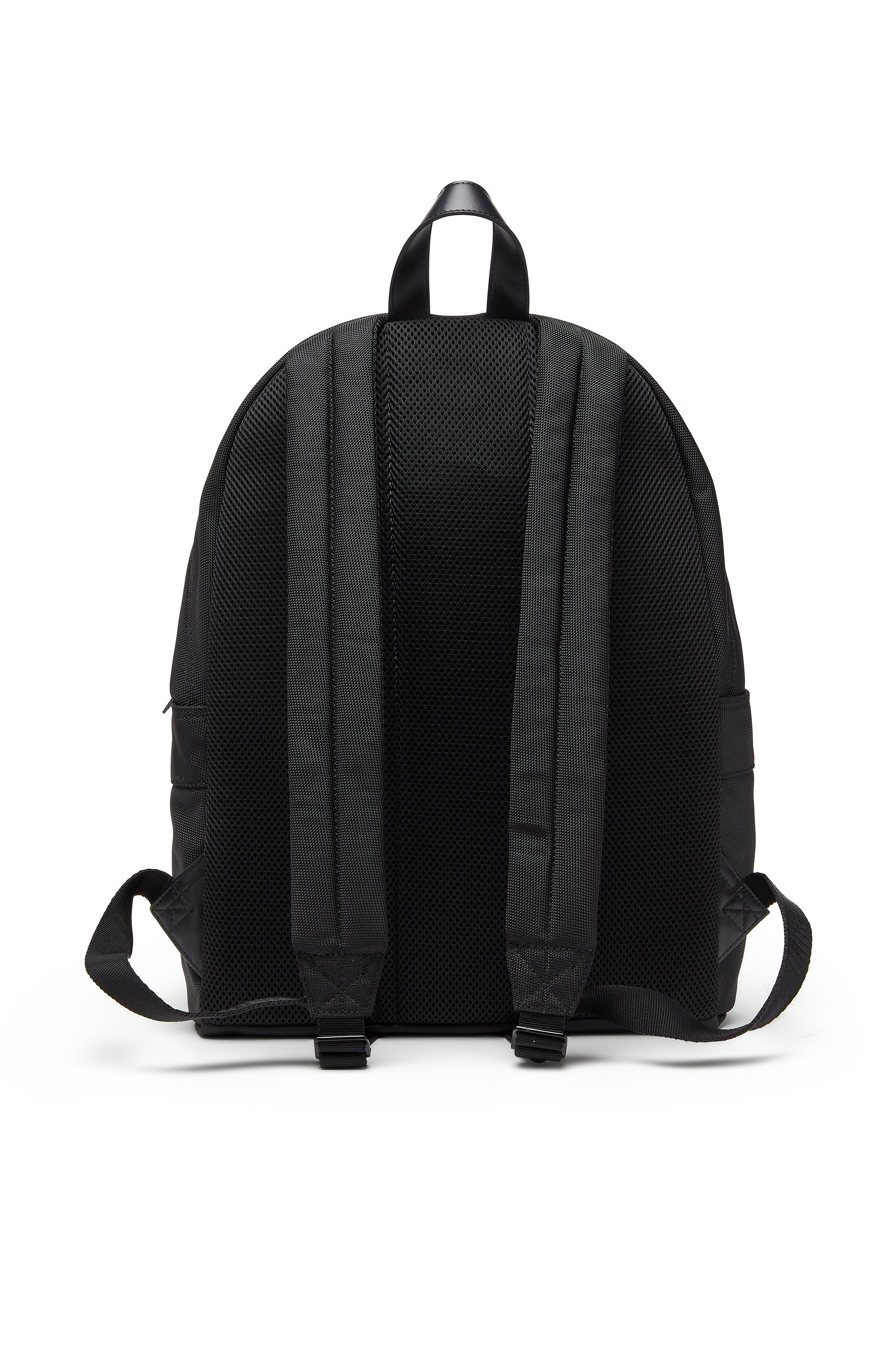 Diesel - MULTI-PKTS BACKPACK X, Multi-Pkts - Mochila de nailon con bolsillos frontales Unisex in Negro - 2