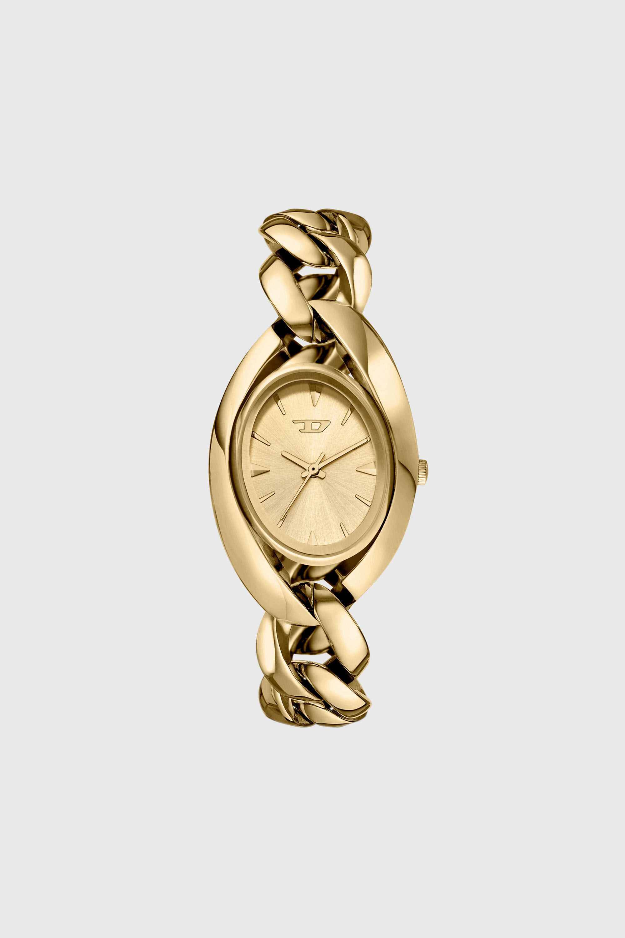 Reloj Vani-D de acero inoxidable en tono dorado