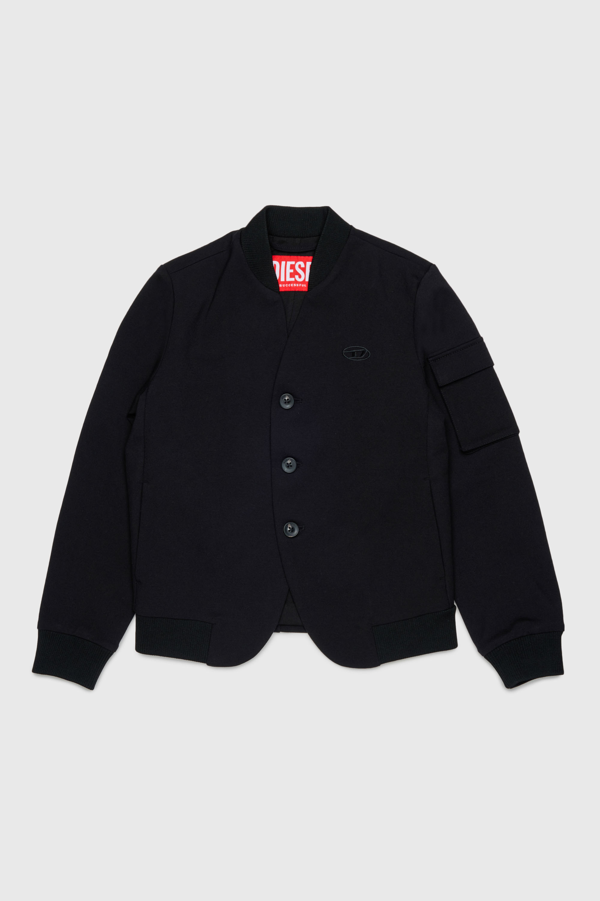 Diesel - JOLTY, Man's Bomber-inspired tailored jacket in Black - 1