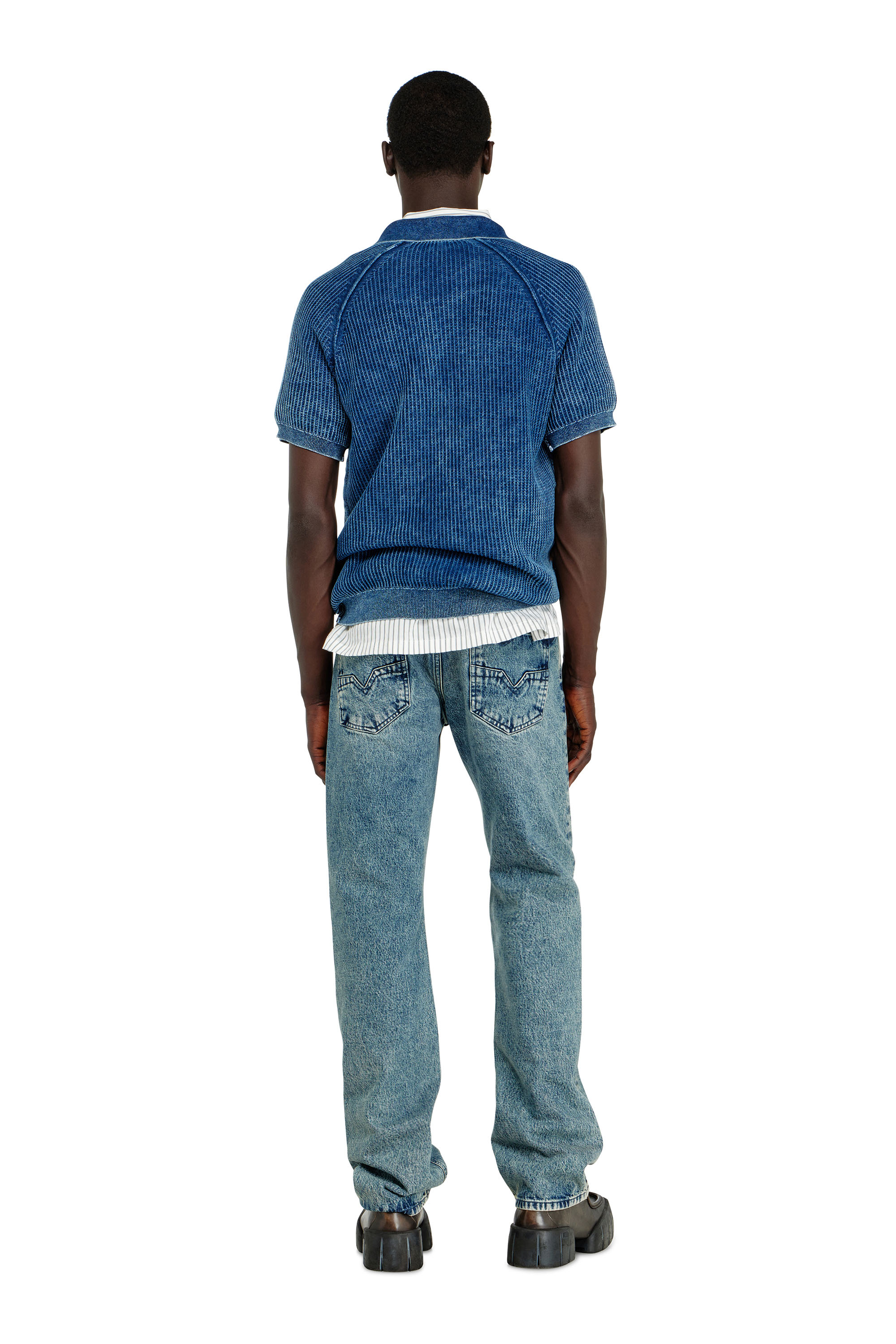 Diesel - Regular Jeans 1985 Larkee 0IFBV Hombre, Azul medio - 4
