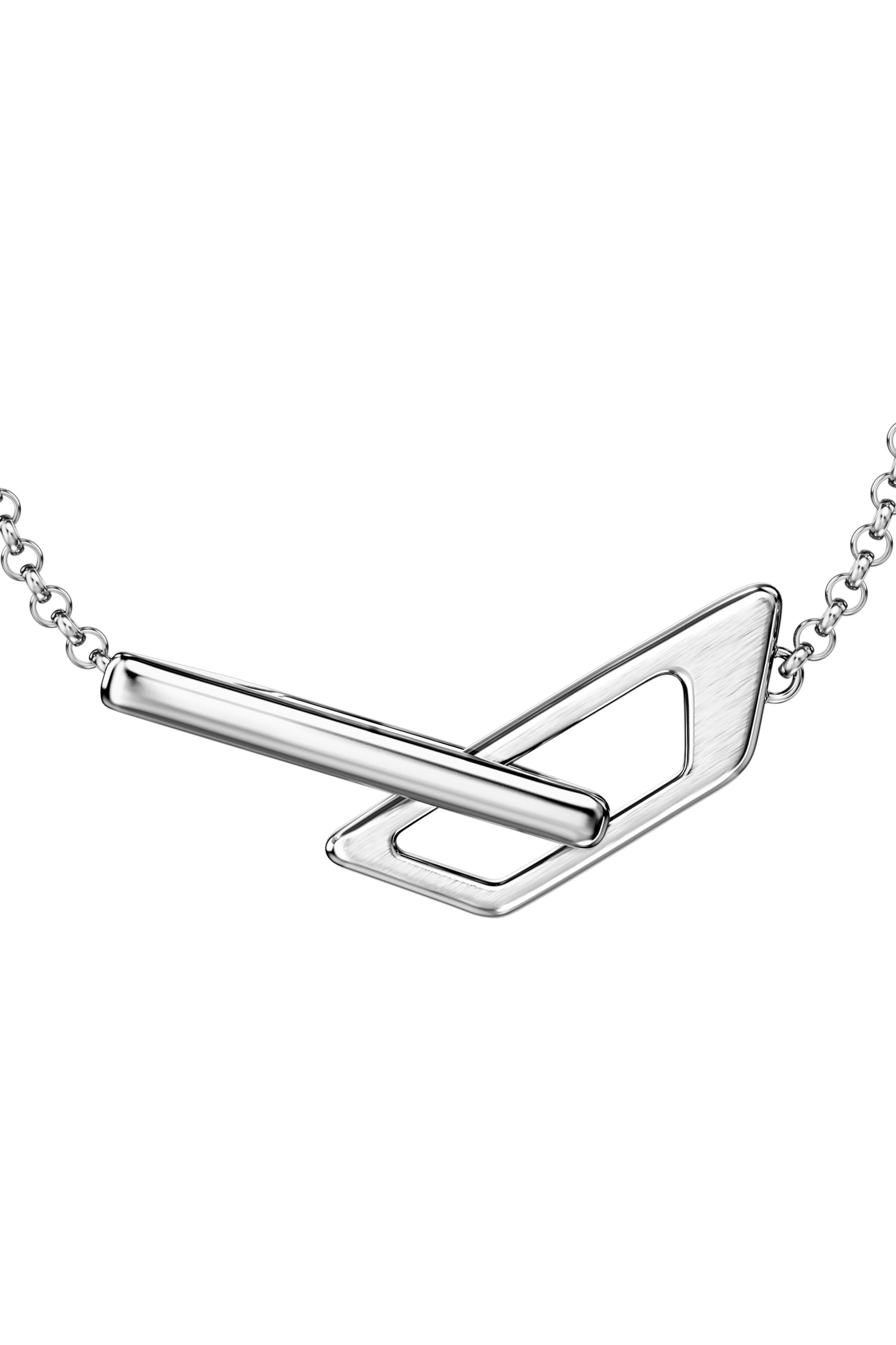 Diesel - DX1726040, Unisex's Stainless Steel Chain Bracelet in Silver - 4
